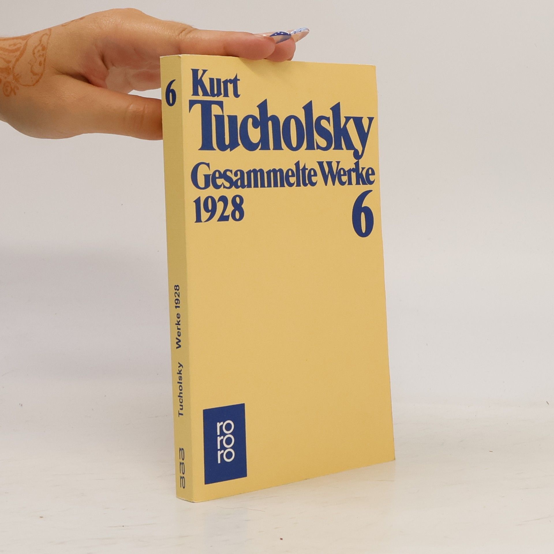 Kurt Tucholsky Gesammelte Werke VI. 1928.