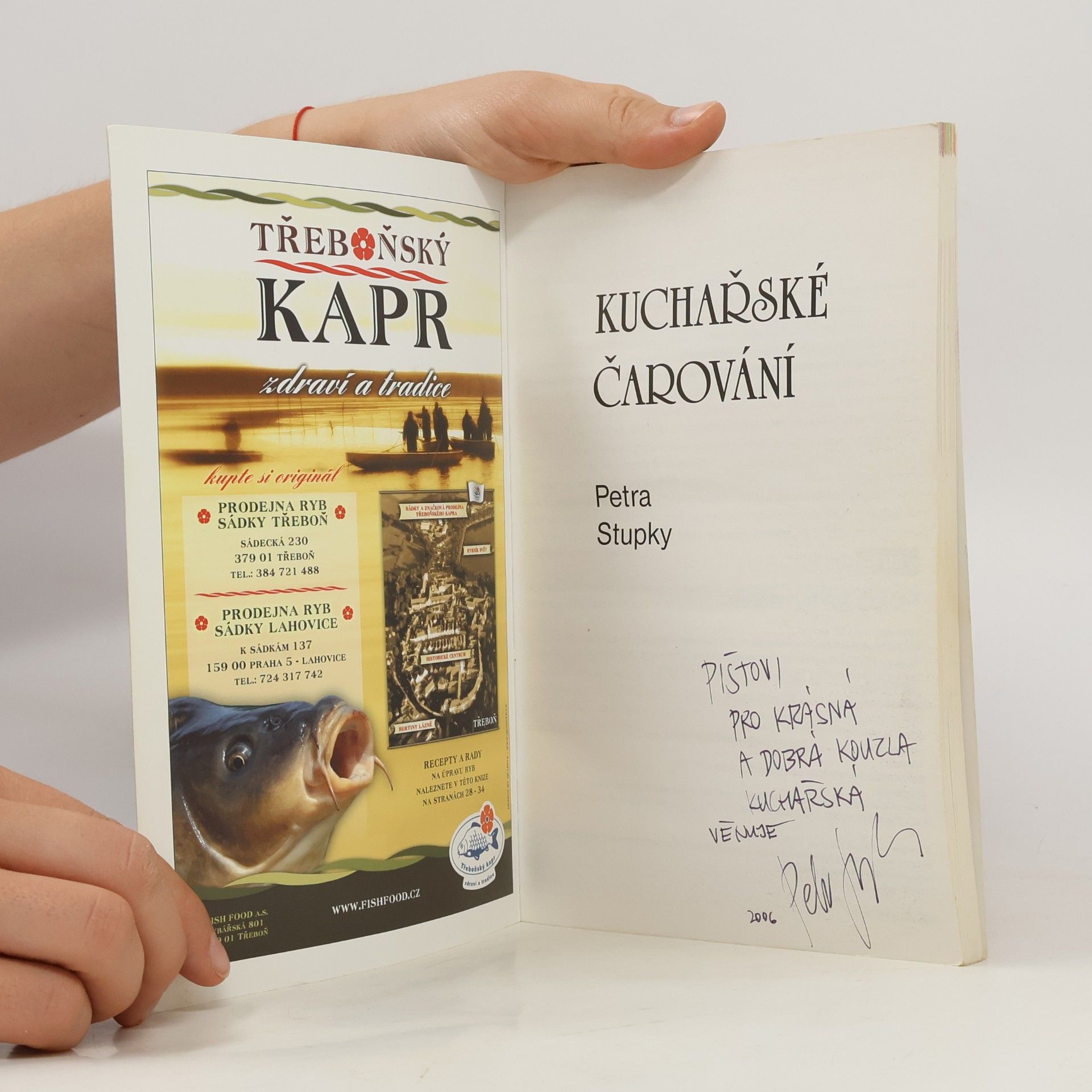Petr Stupka Kuchařské čarování Petra Stupky