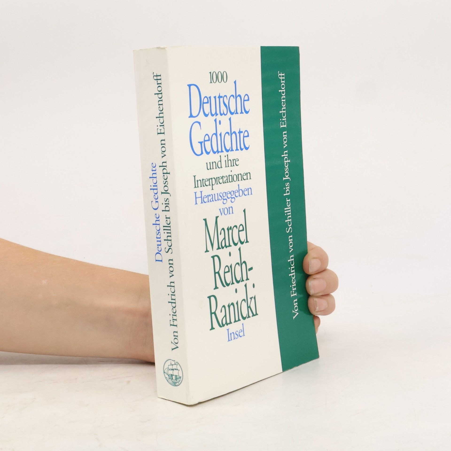 Marcel Reich Ranicki 1000 deutsche Gedichte und ihre Interpretationen