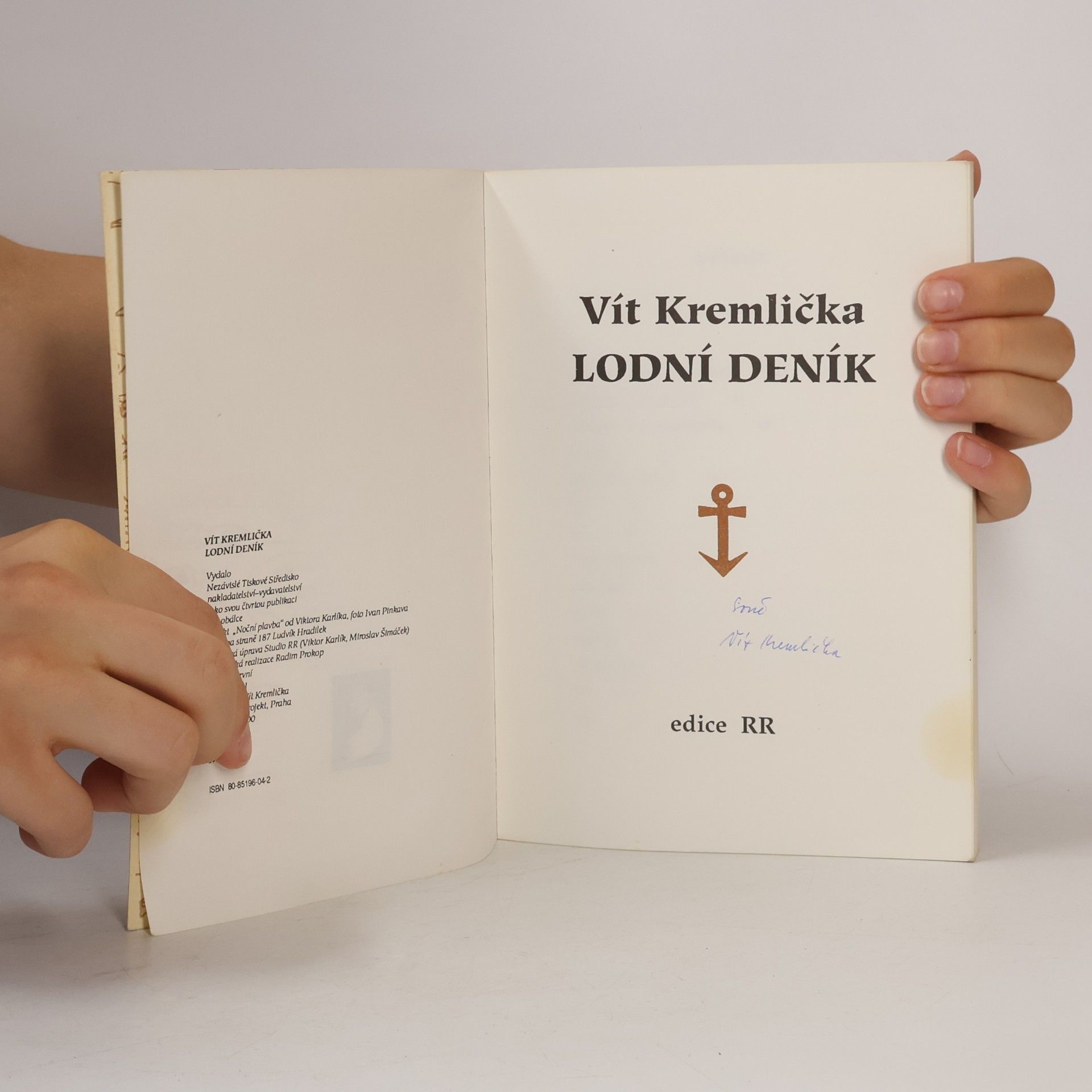 Vít Kremlička Lodní deník
