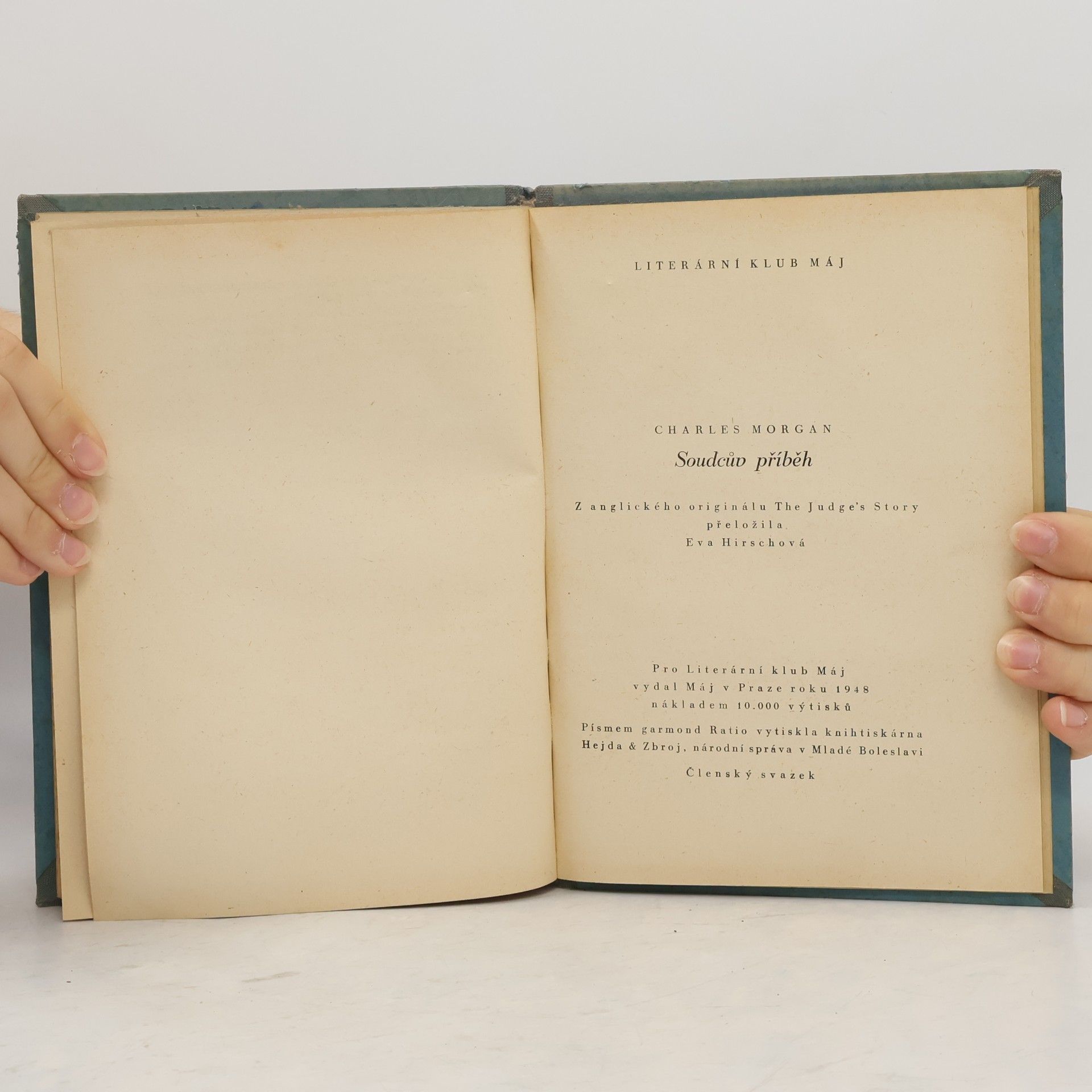 Charles Langbridge Morgan Soudcův příběh