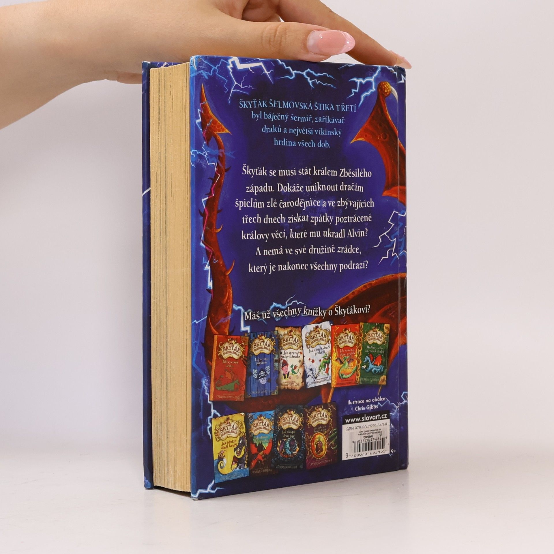Cressida Cowell Škyťák Šelmovská Štika III. Kniha 11. Jak zradit dračího hrdinu