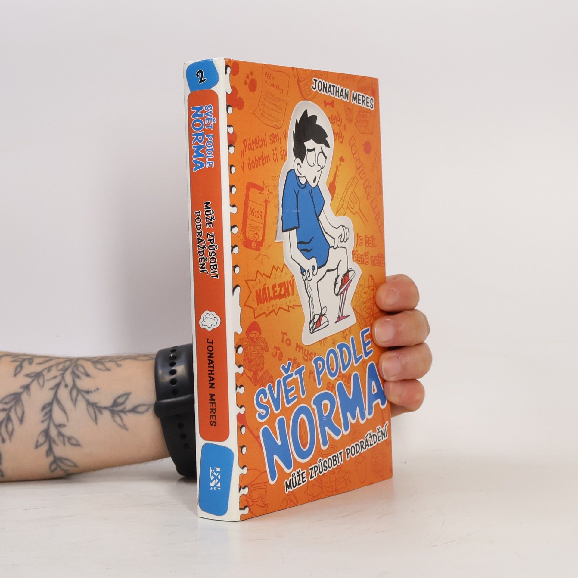Jonathan Meres Svět podle Norma. Může způsobit podráždění