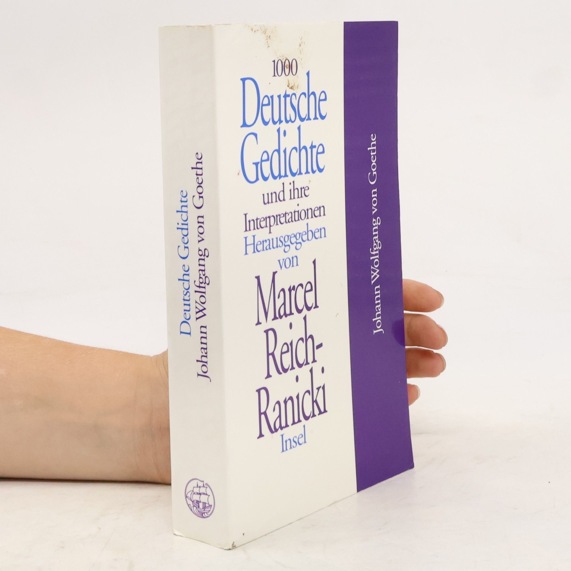 Marcel Reich-Ranicki 1000 Deutsche Gedichte und ihre Interpretationen, 10 Bde., Bd.2, Johann Wolfgang von Goethe