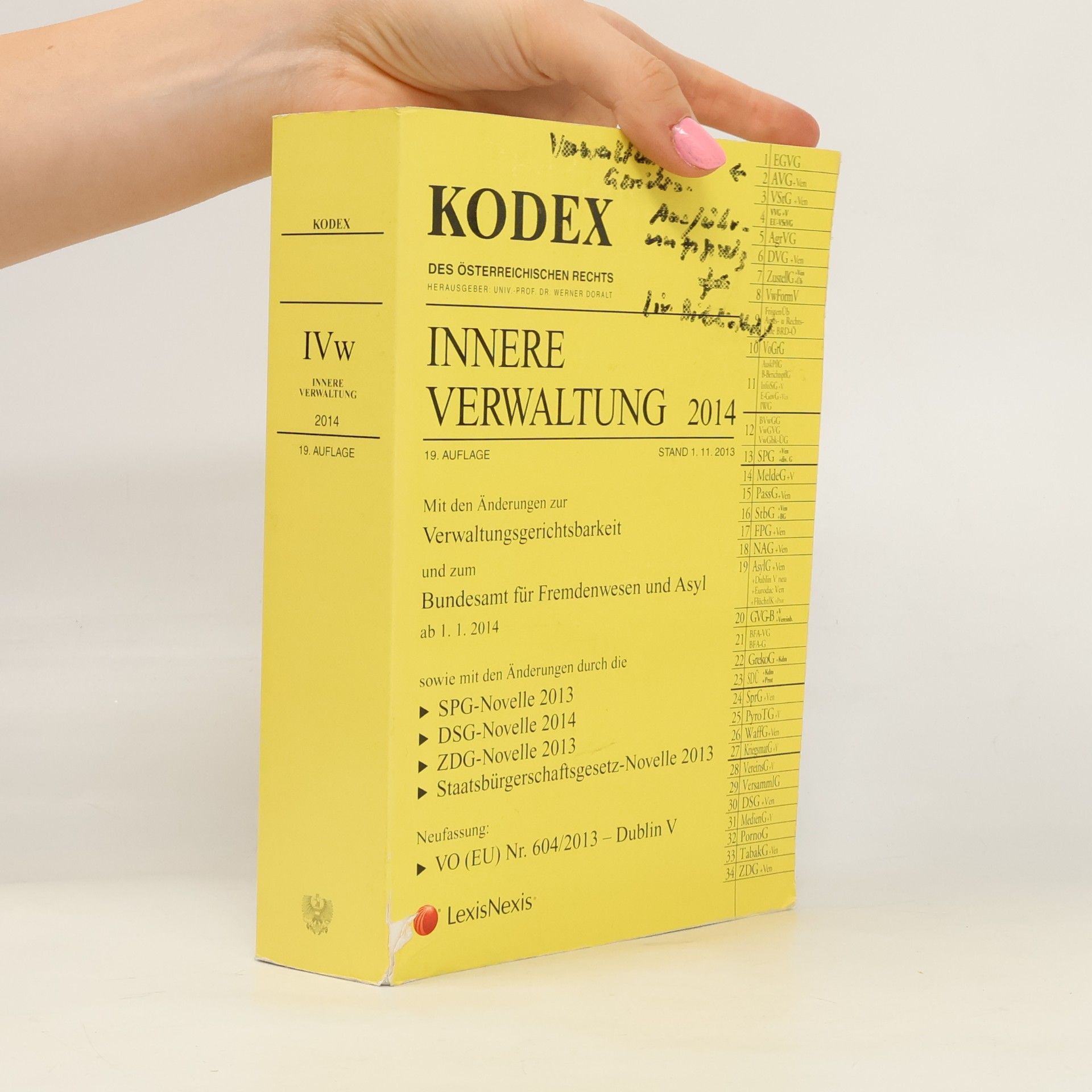 Gerlinde Weilinger Kodex Innere Verwaltung 2014