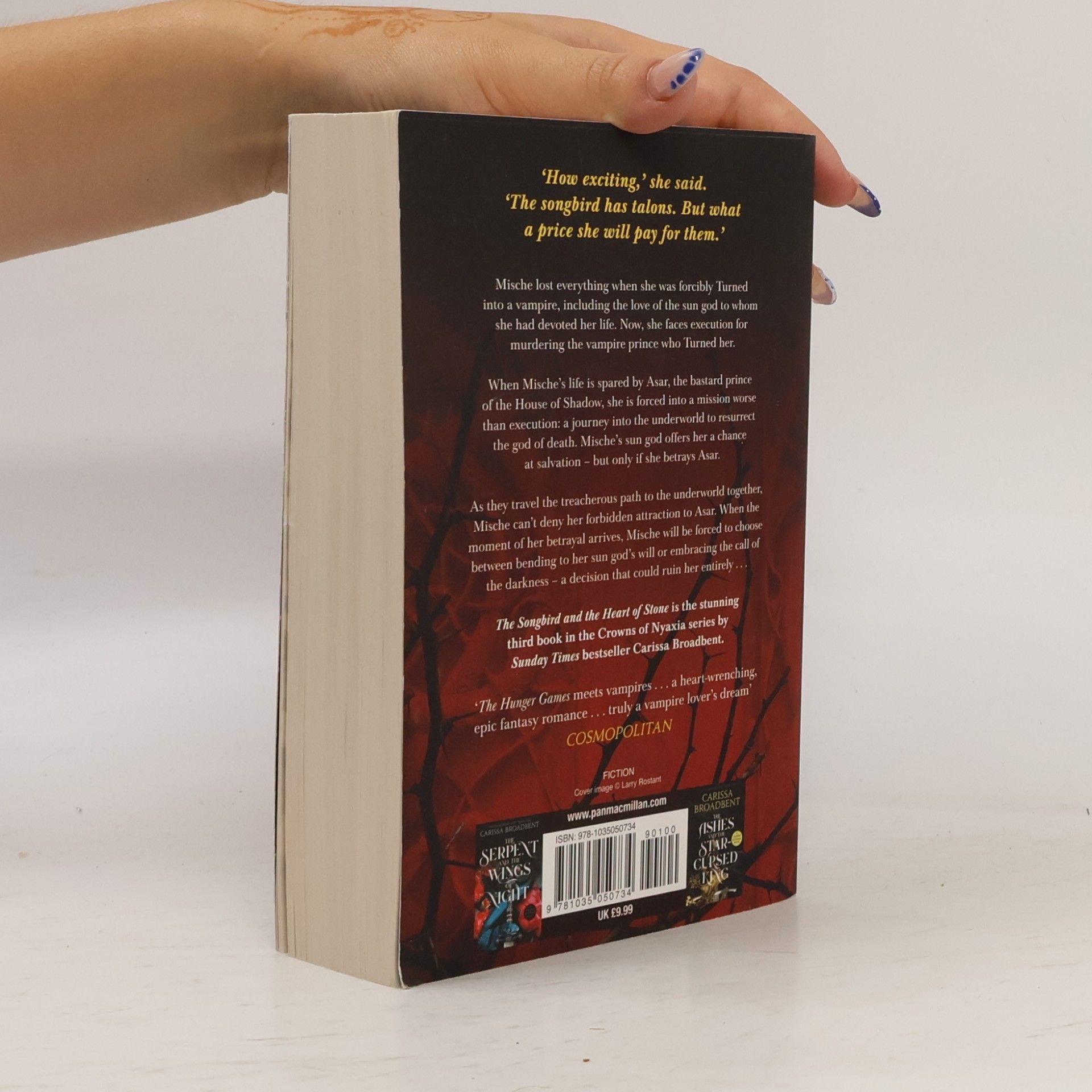 Carissa Broadbent The Songbird and the Heart of Stone