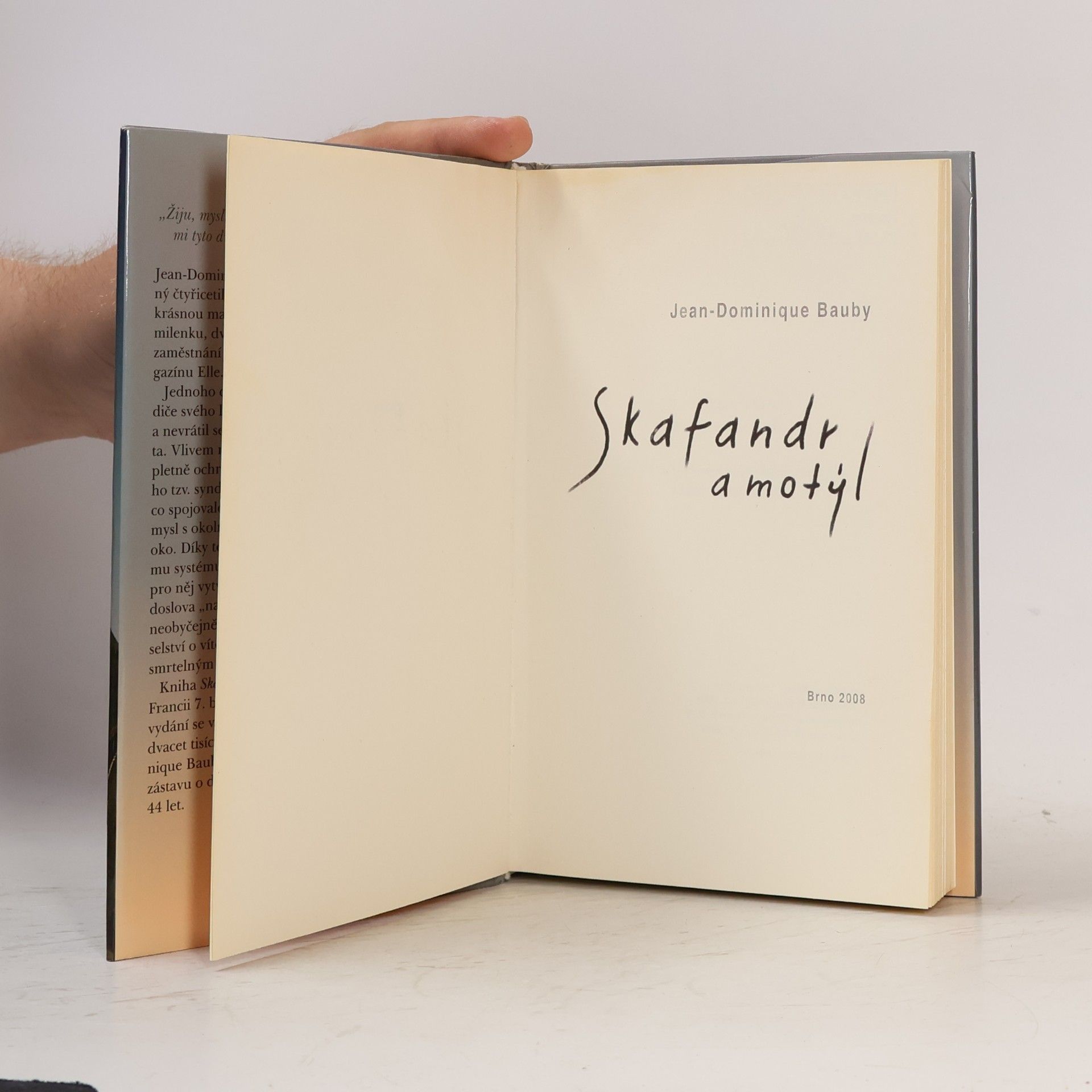 Jean-Dominique Bauby Skafandr a motýl