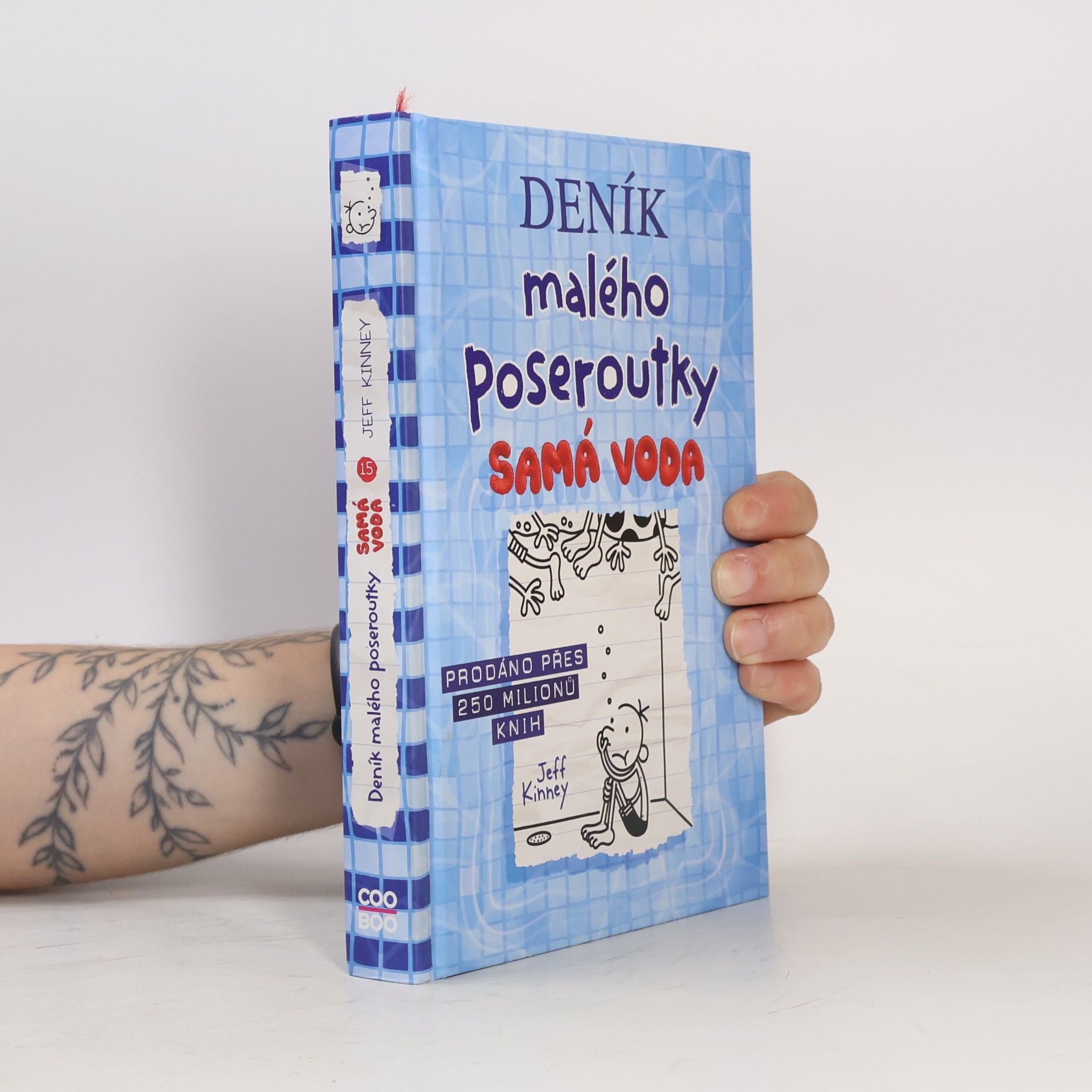 Jeff Kinney Deník malého poseroutky 15. Samá voda