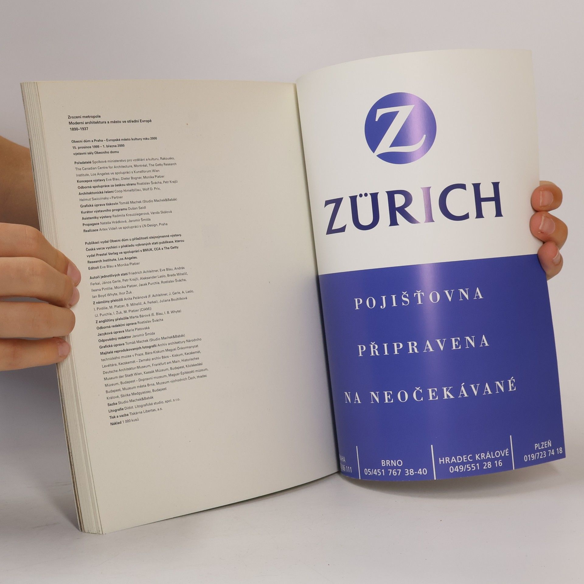 Autorenkollektiv Zrození metropole. Moderní architektura a město ve střední Evropě 1890-1937