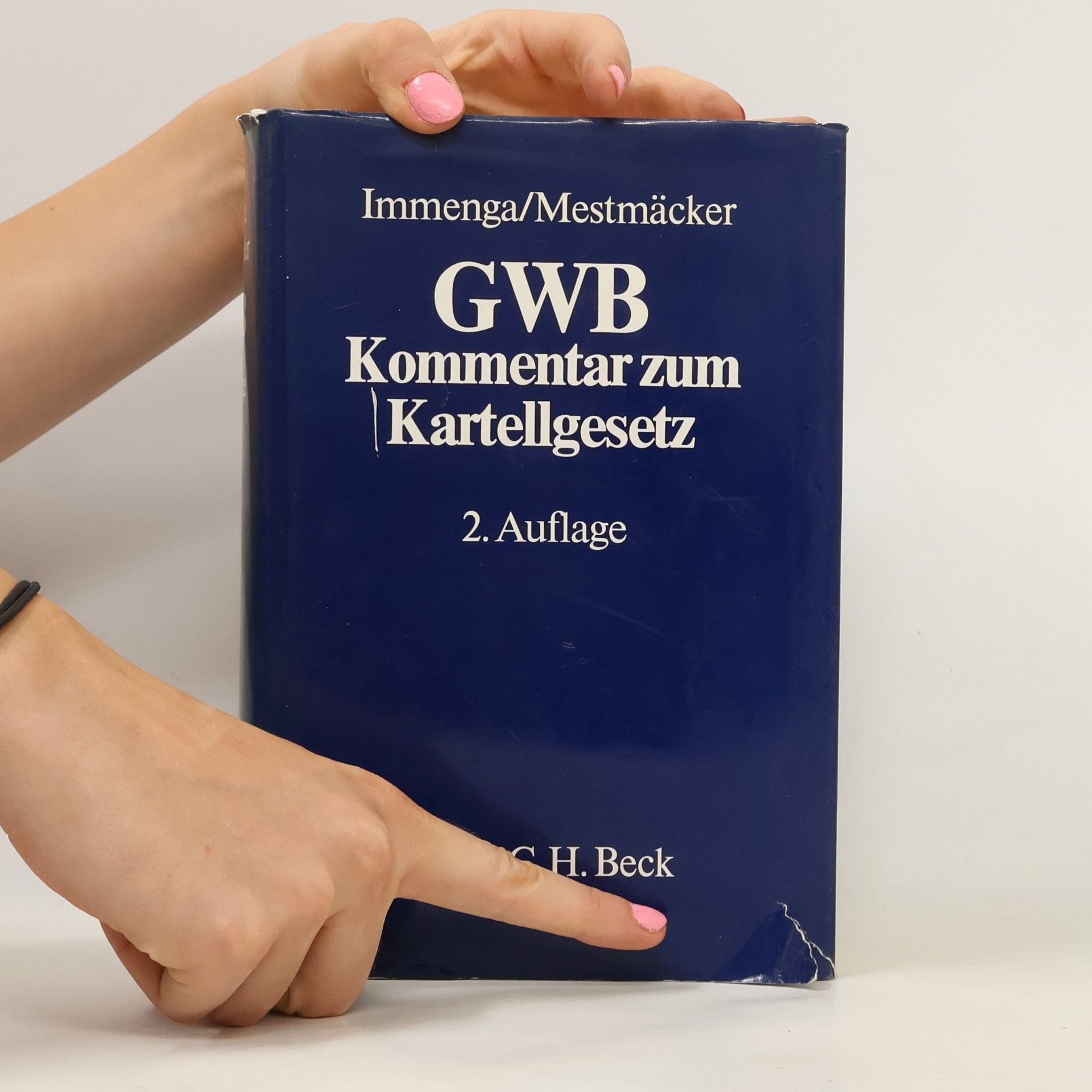 Ulrich Immenga Gesetz gegen Wettbewerbsbeschränkungen