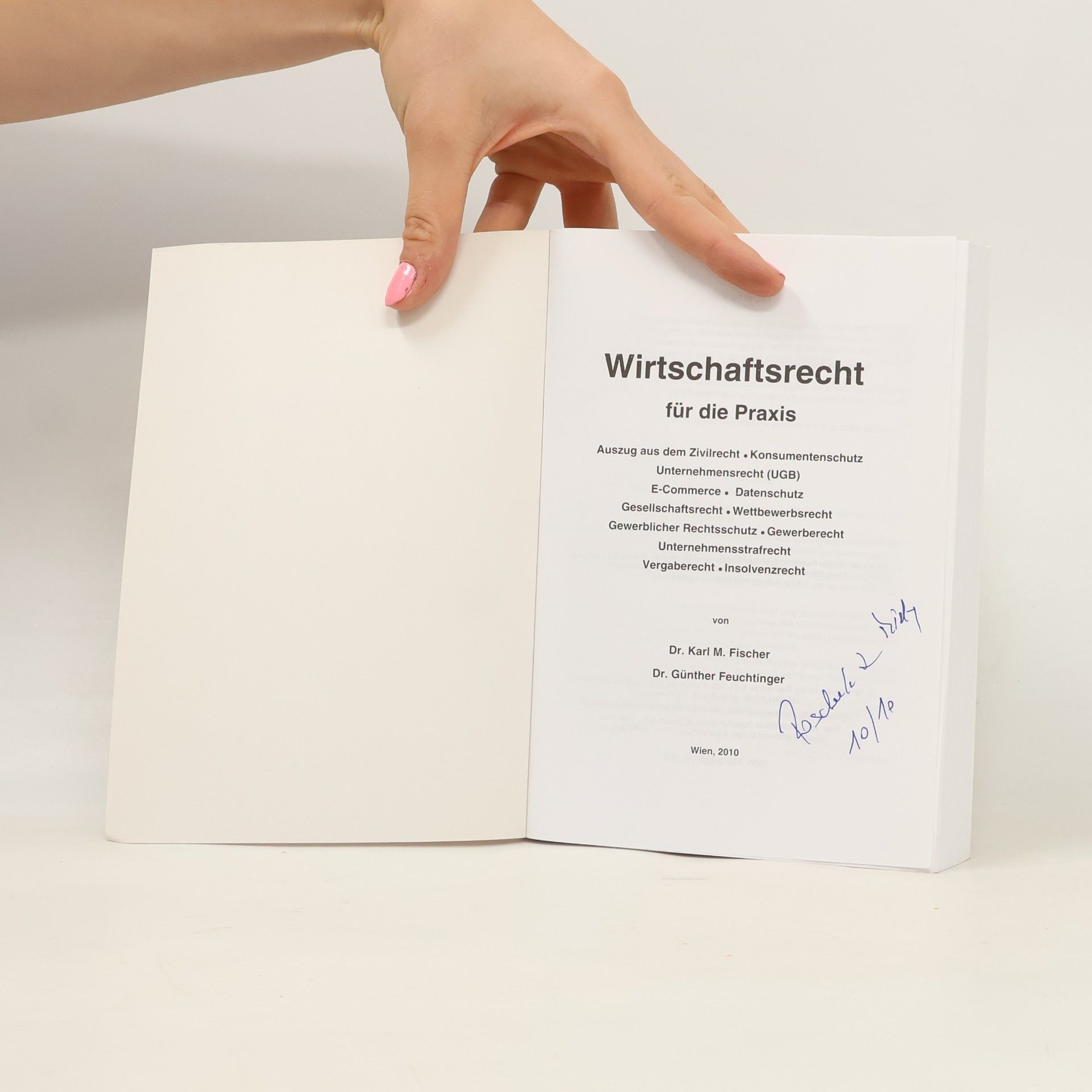 Karl M. Fischer Wirtschaftsrecht für die Praxis