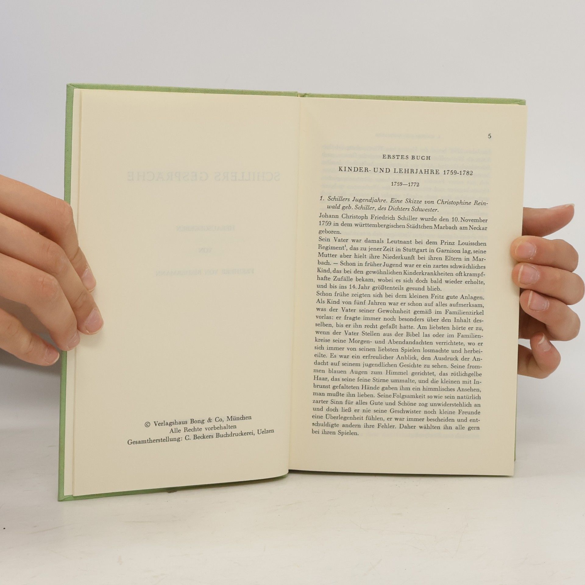 Autorenkollektiv Schillers Gespräche