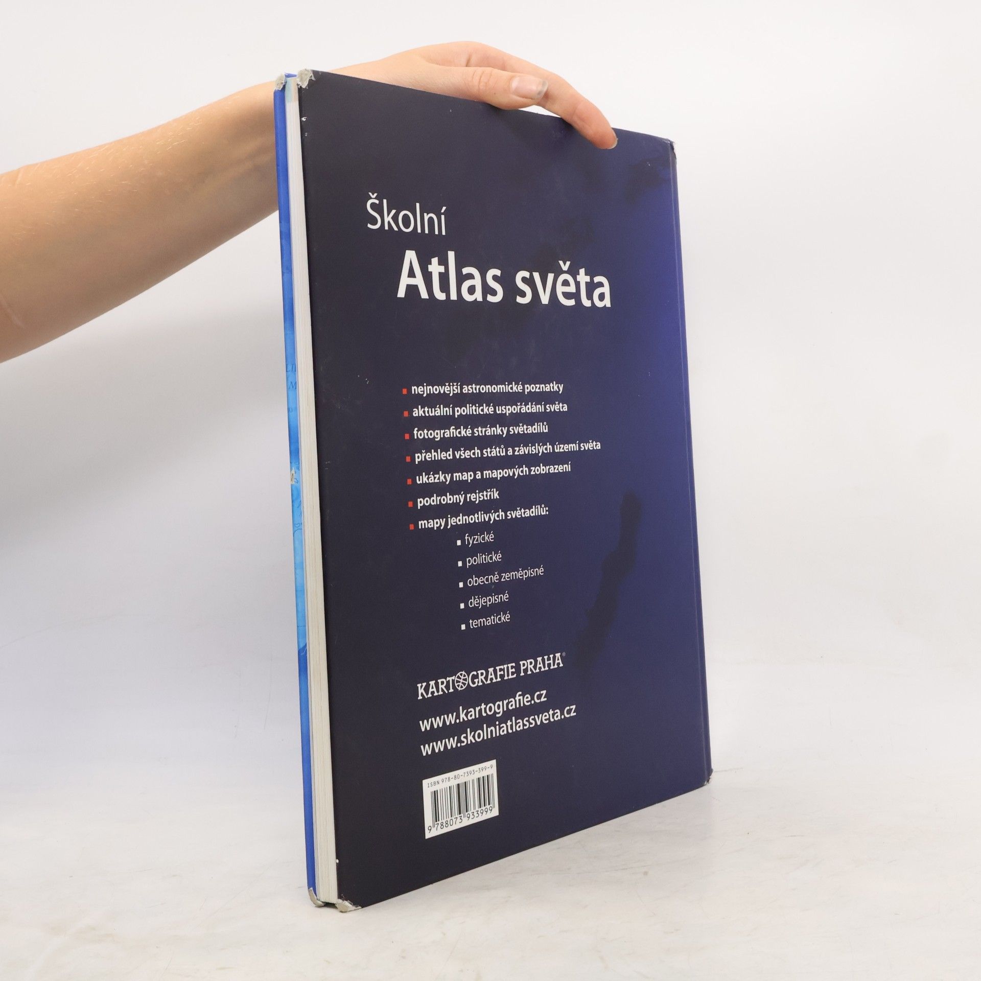 Kolektiv autorů Školní atlas světa