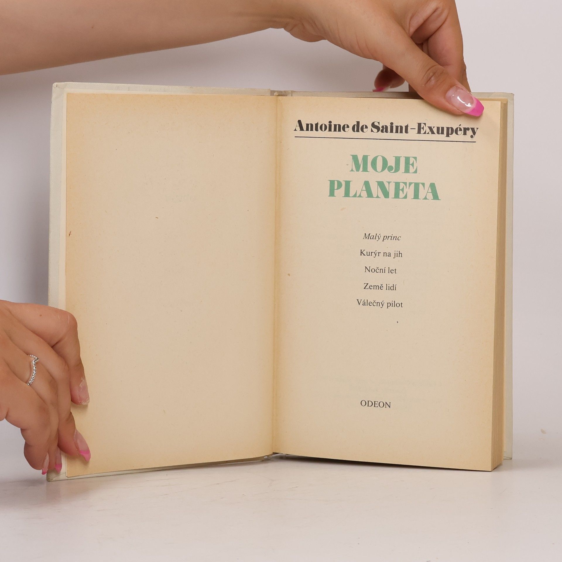 Antoine de Saint-Exupéry Moje planeta