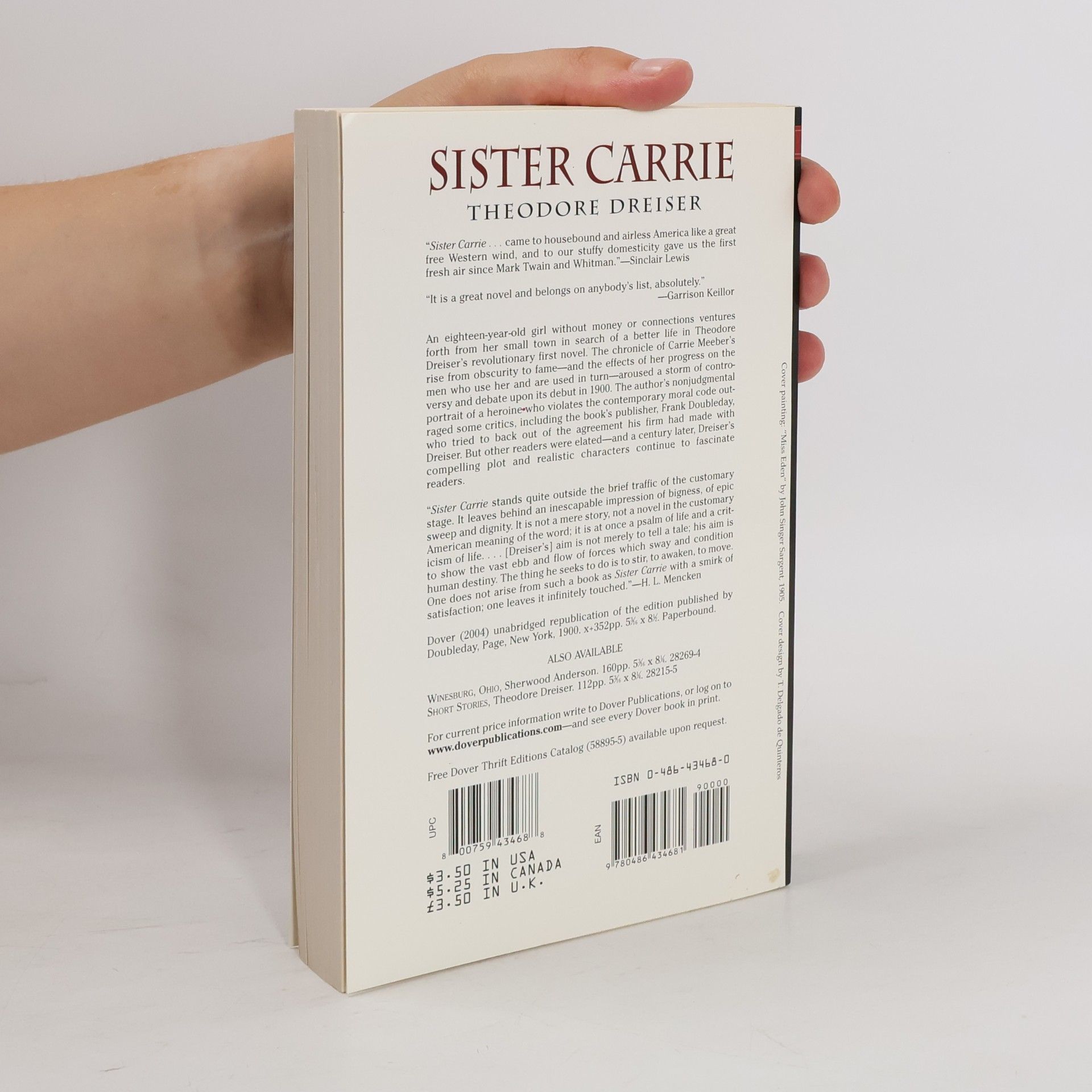 Theodore Dreiser Sister Carrie