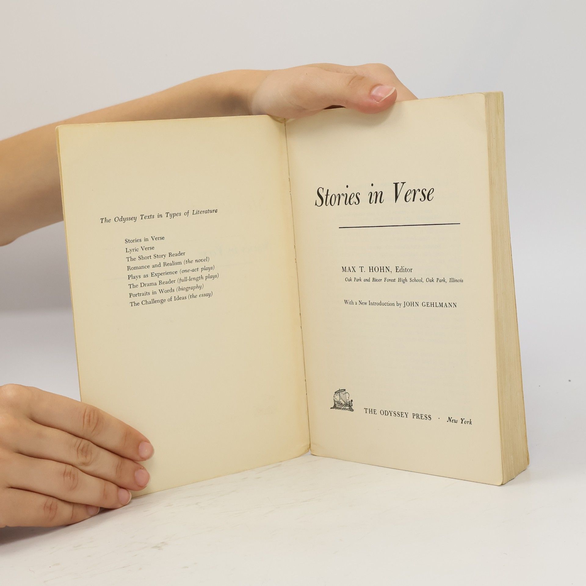 Max T. Hohn Stories in Verse