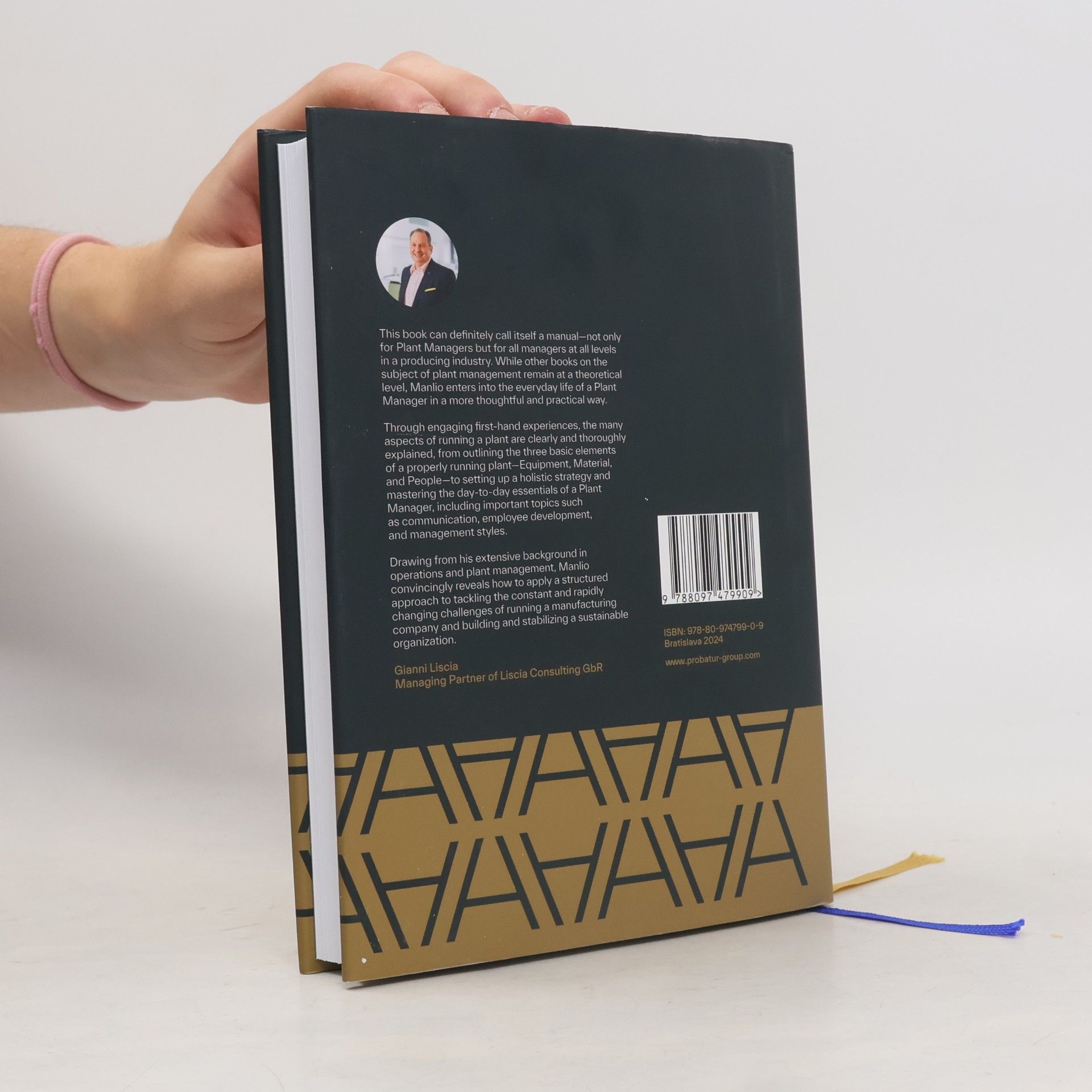 Manlio Dellai Plant Managers' Manual