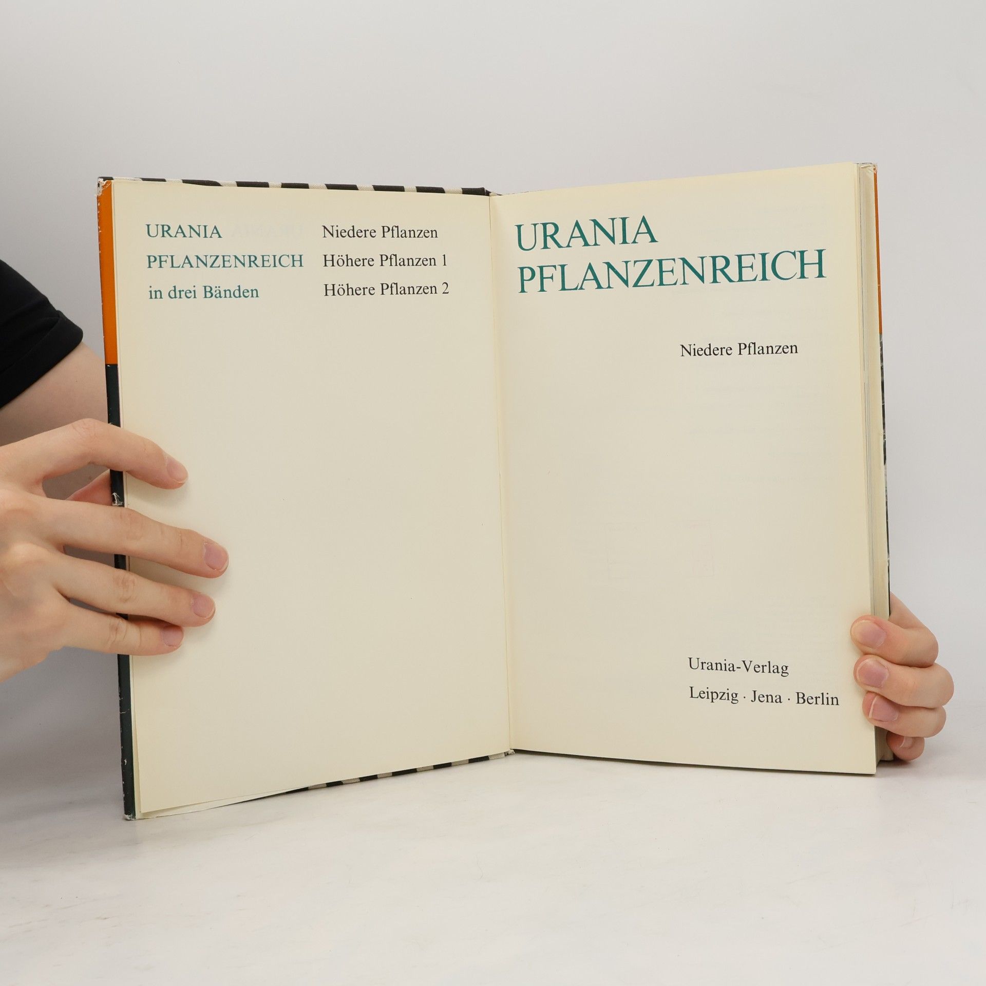 AA.VV. Urania Pflanzenreich: Niedere Pflanzen