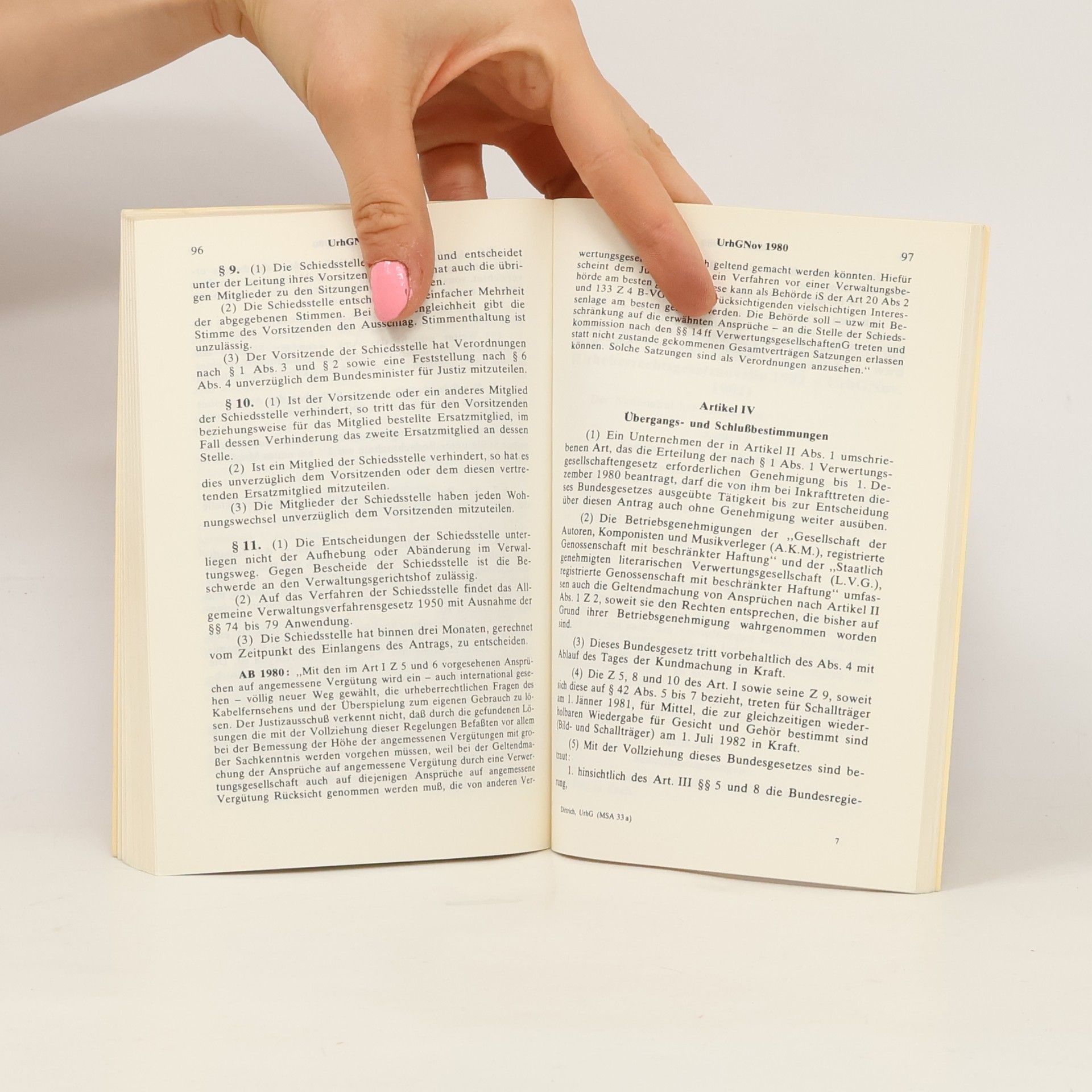 Robert Dittrich Manzsche Sonderausgabe - 33a: Urheberrechtsgesetz
