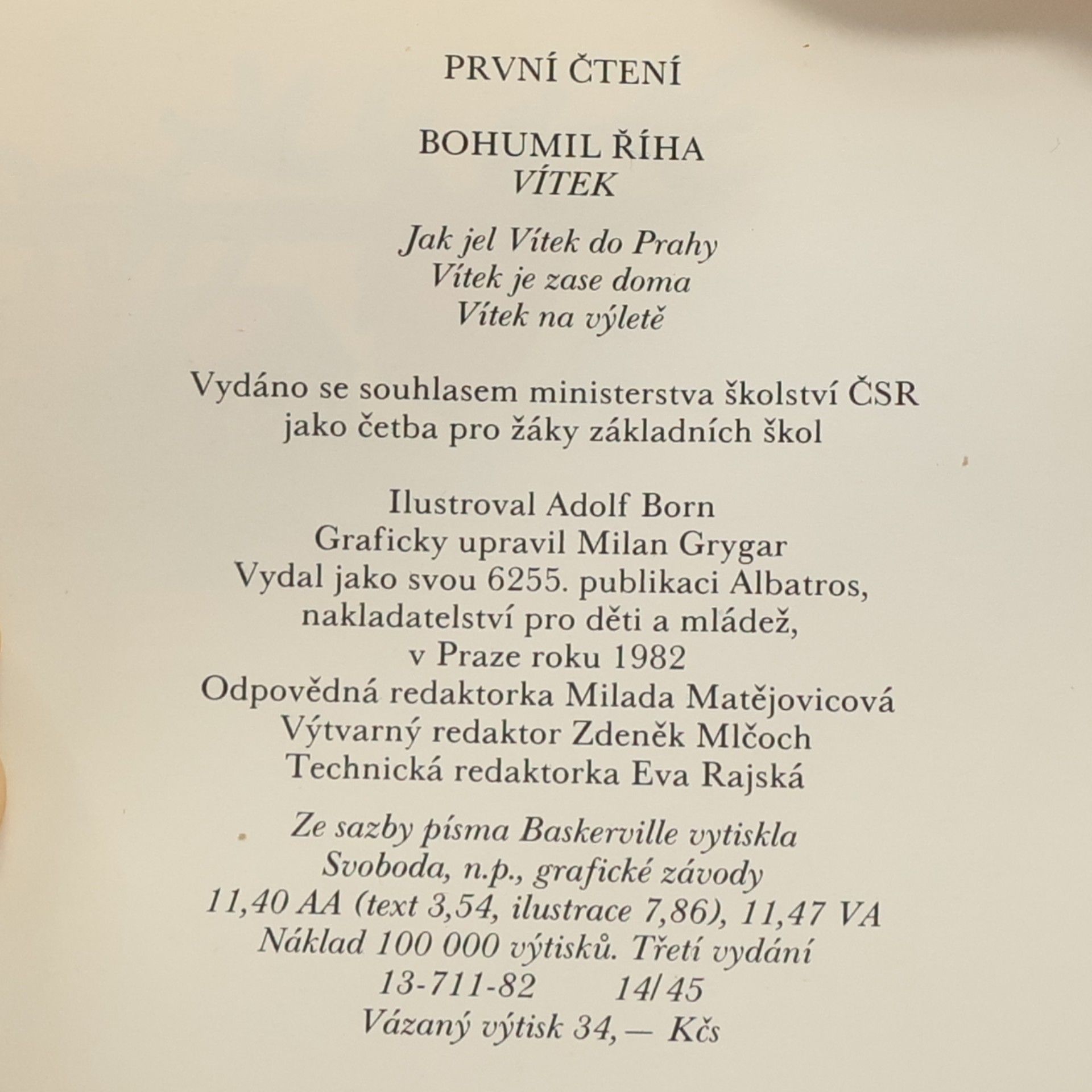 Bohumil Říha Vítek