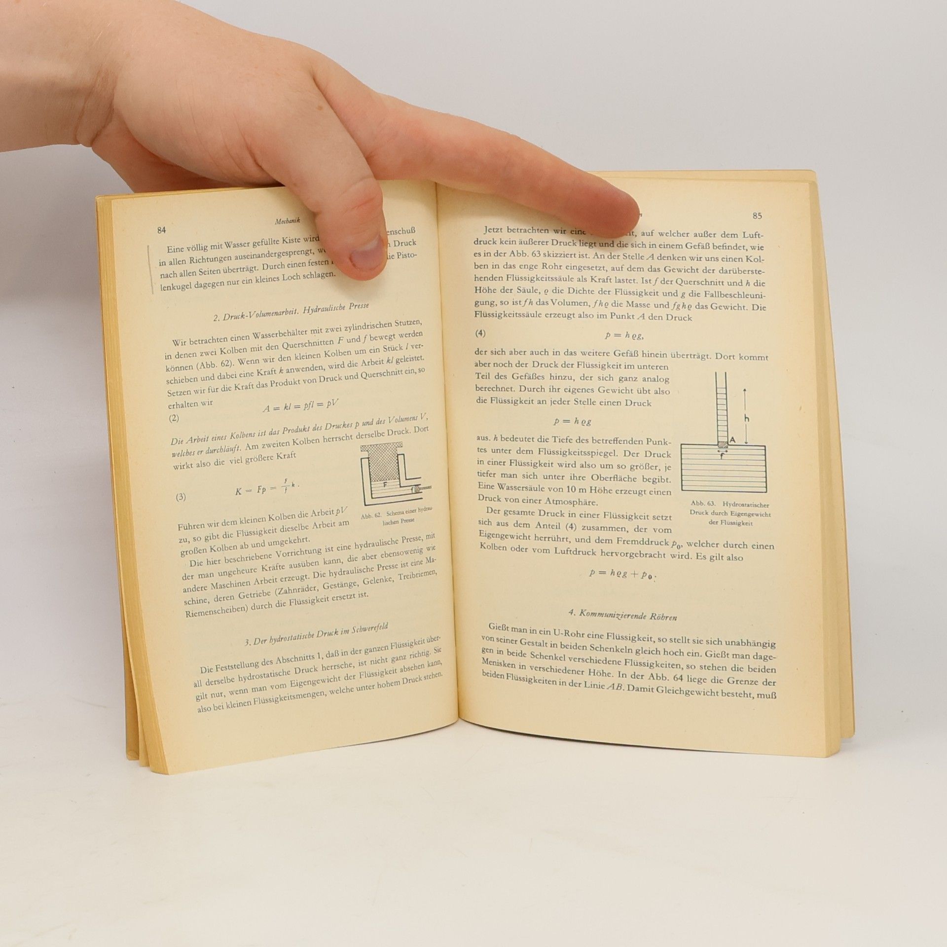 Walter Weizel Einführung in die Physik I