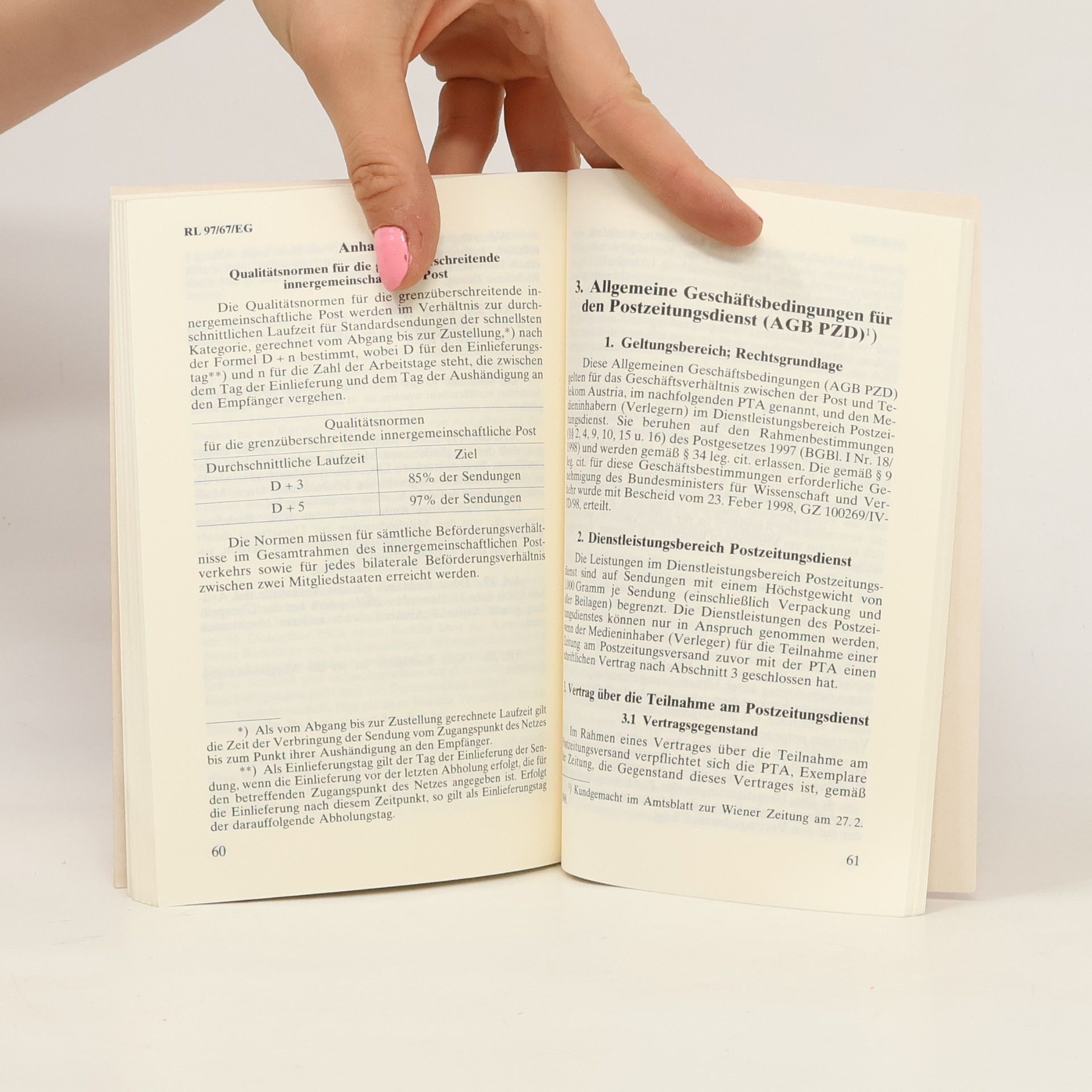 Alfred Stratil Postgesetz 1997 - MANZsche Sonderausgabe