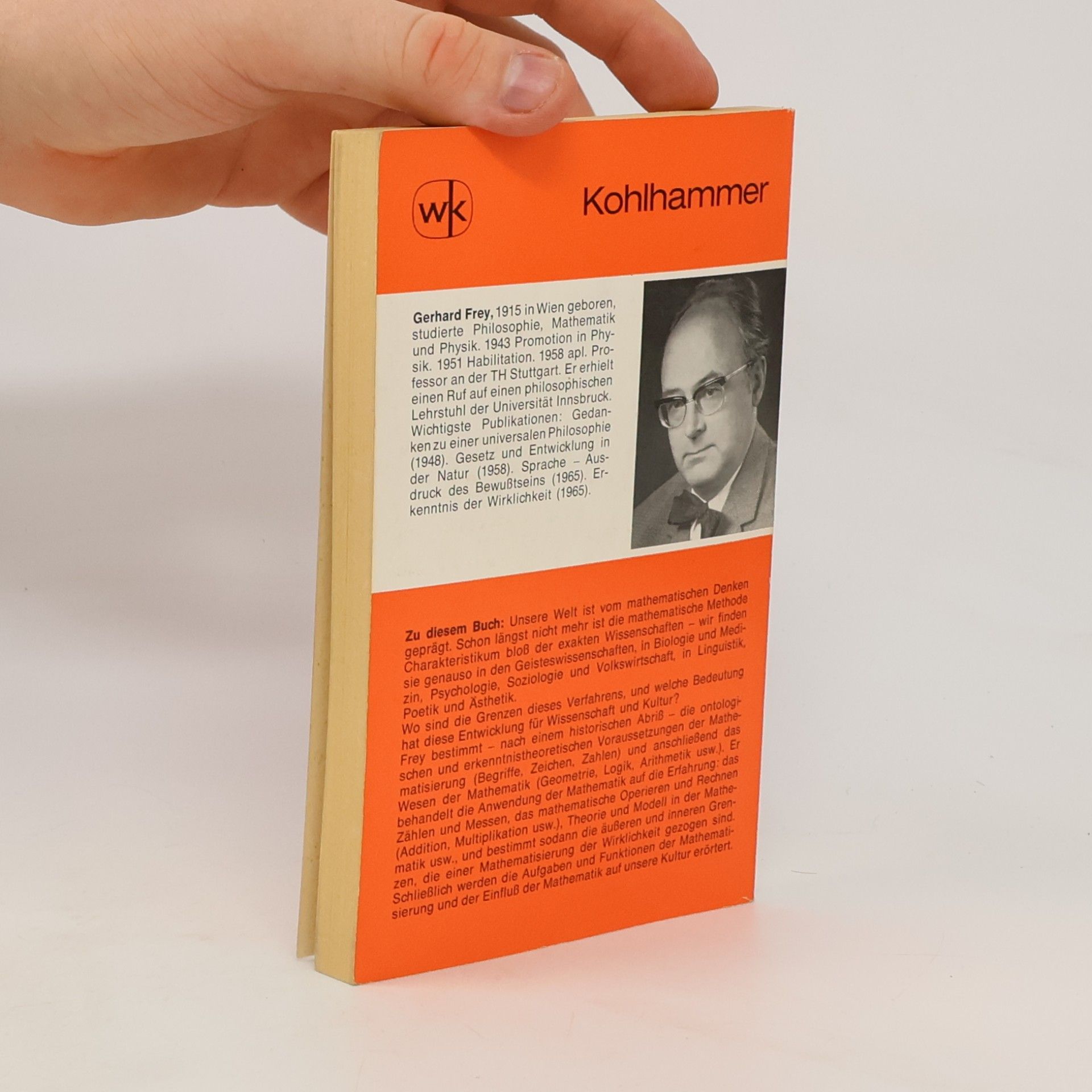 Gerhard Frey Die Mathematisierung unserer Welt