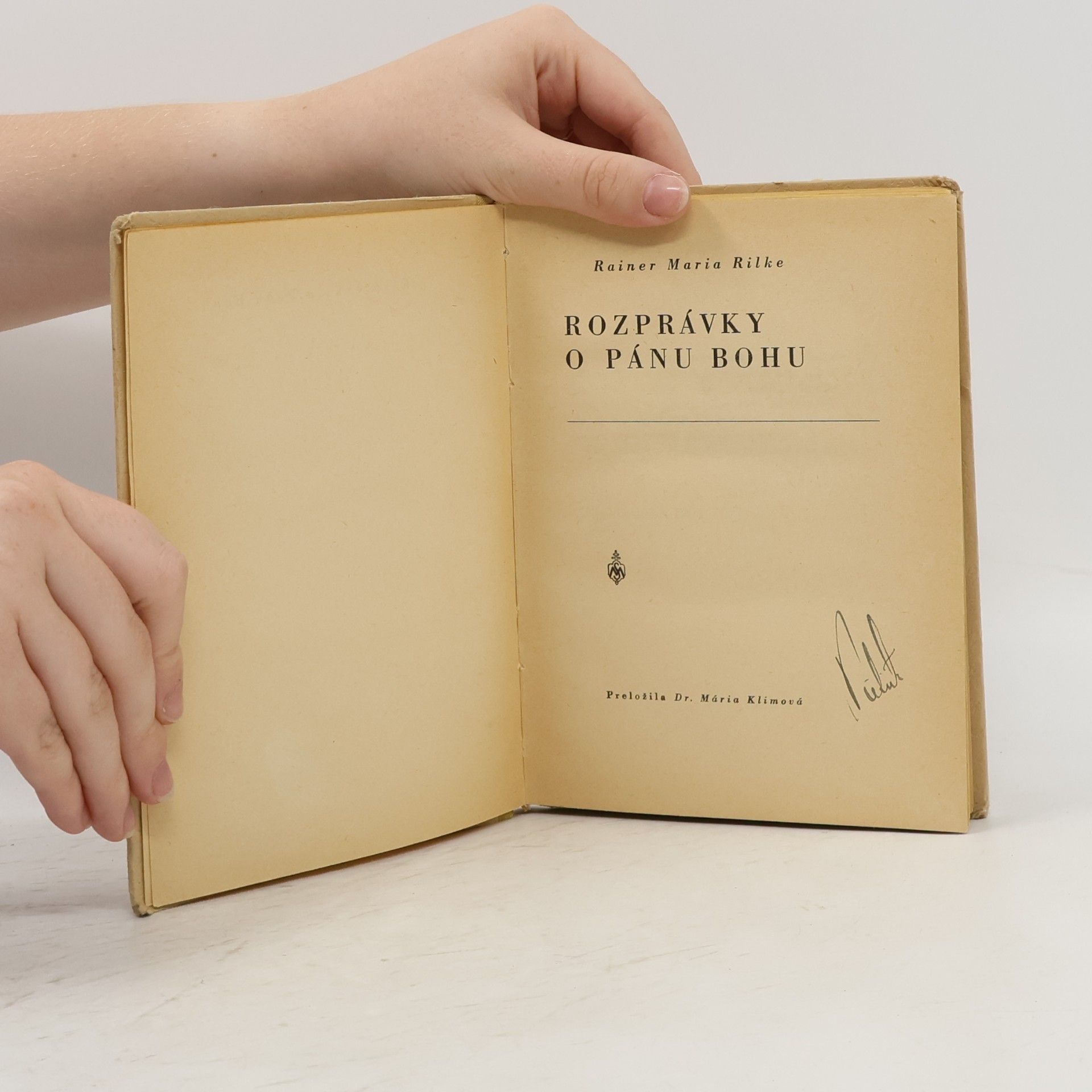 Rainer Maria Rilke Rozprávky o Pánu Bohu