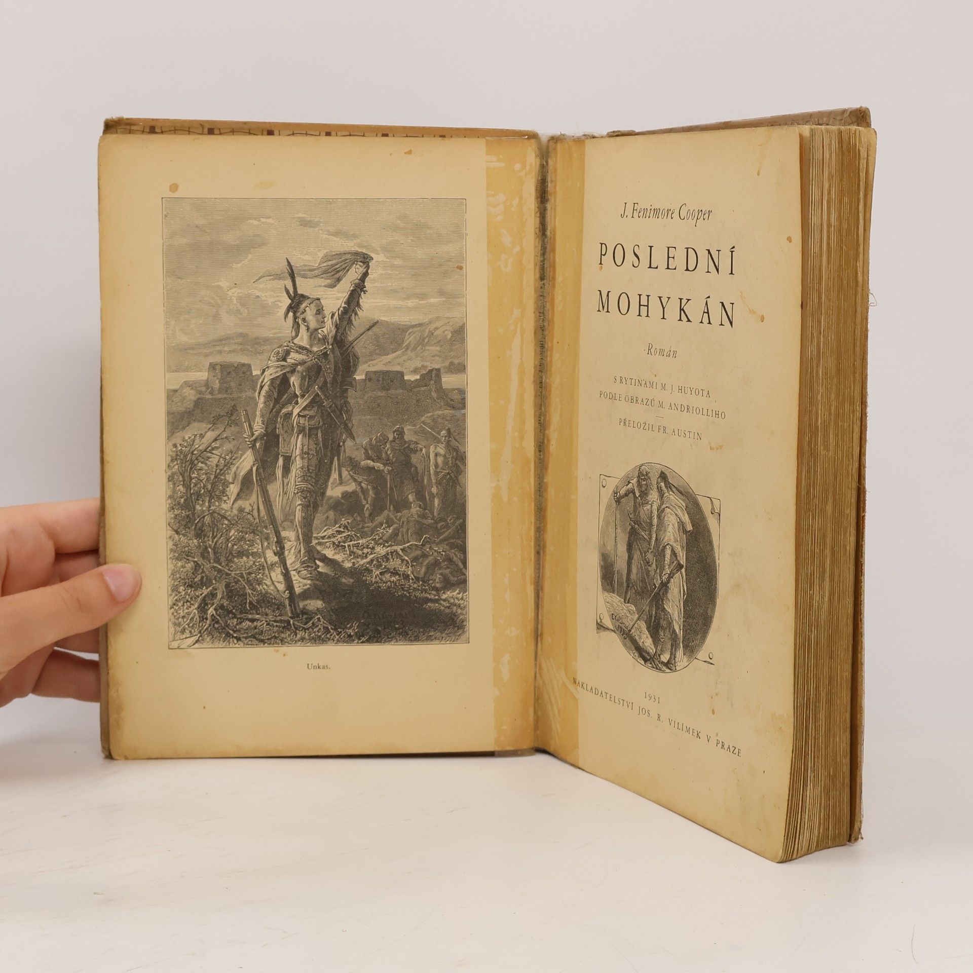 James Fenimore Cooper Poslední Mohykán