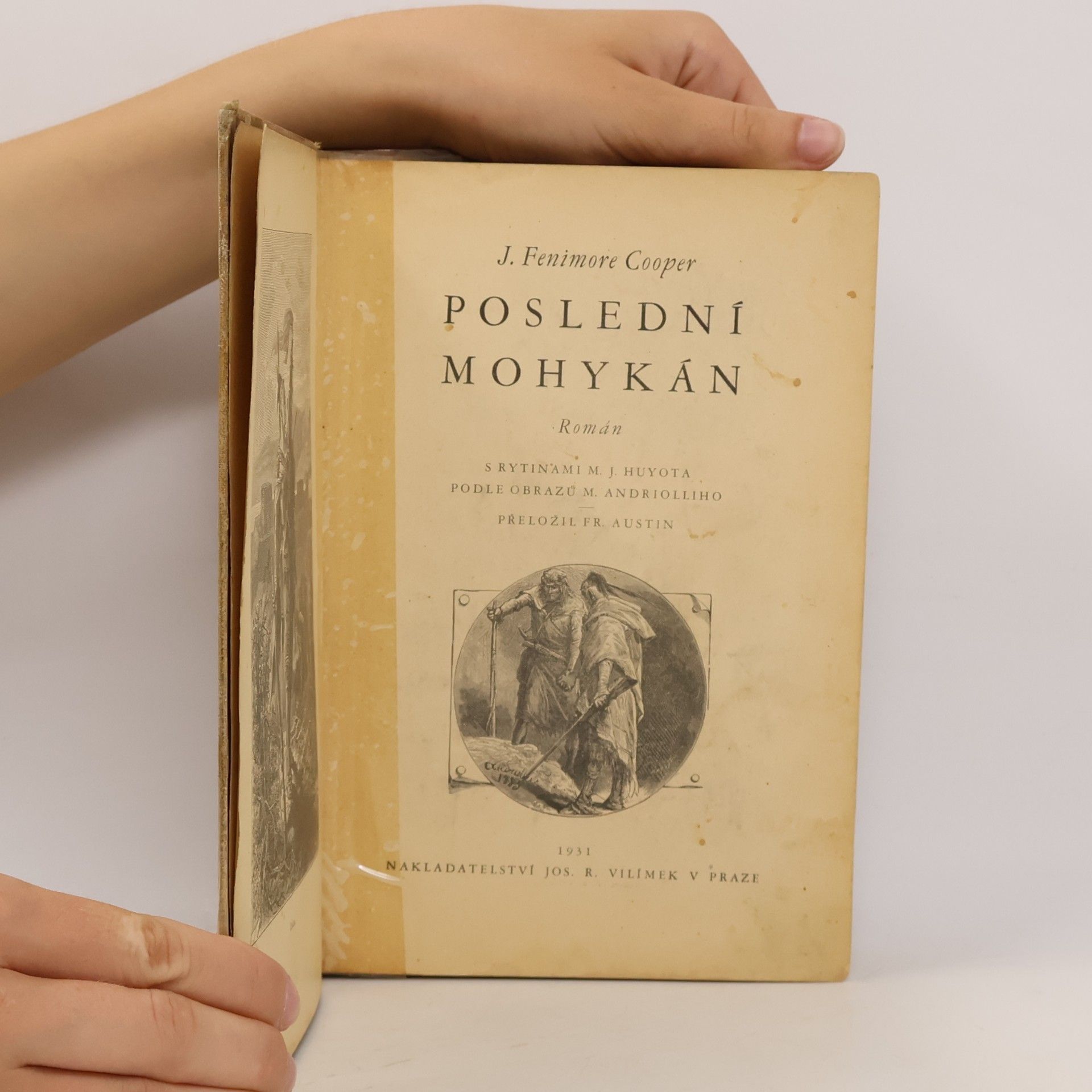 James Fenimore Cooper Poslední Mohykán