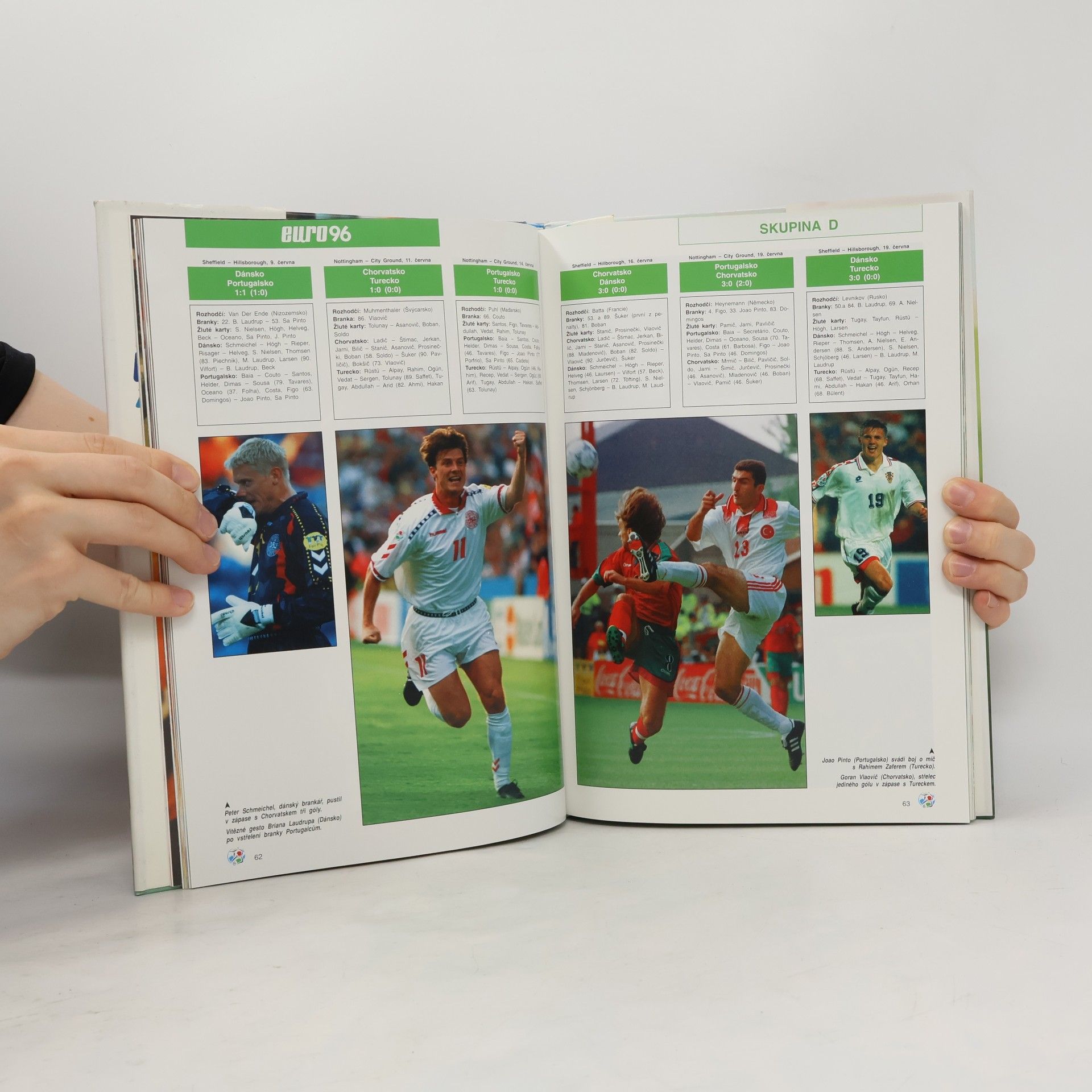 Jaromír Novák EURO 96. X. mistrovství Evropy v kopané. Anglie. 8.-30.6.