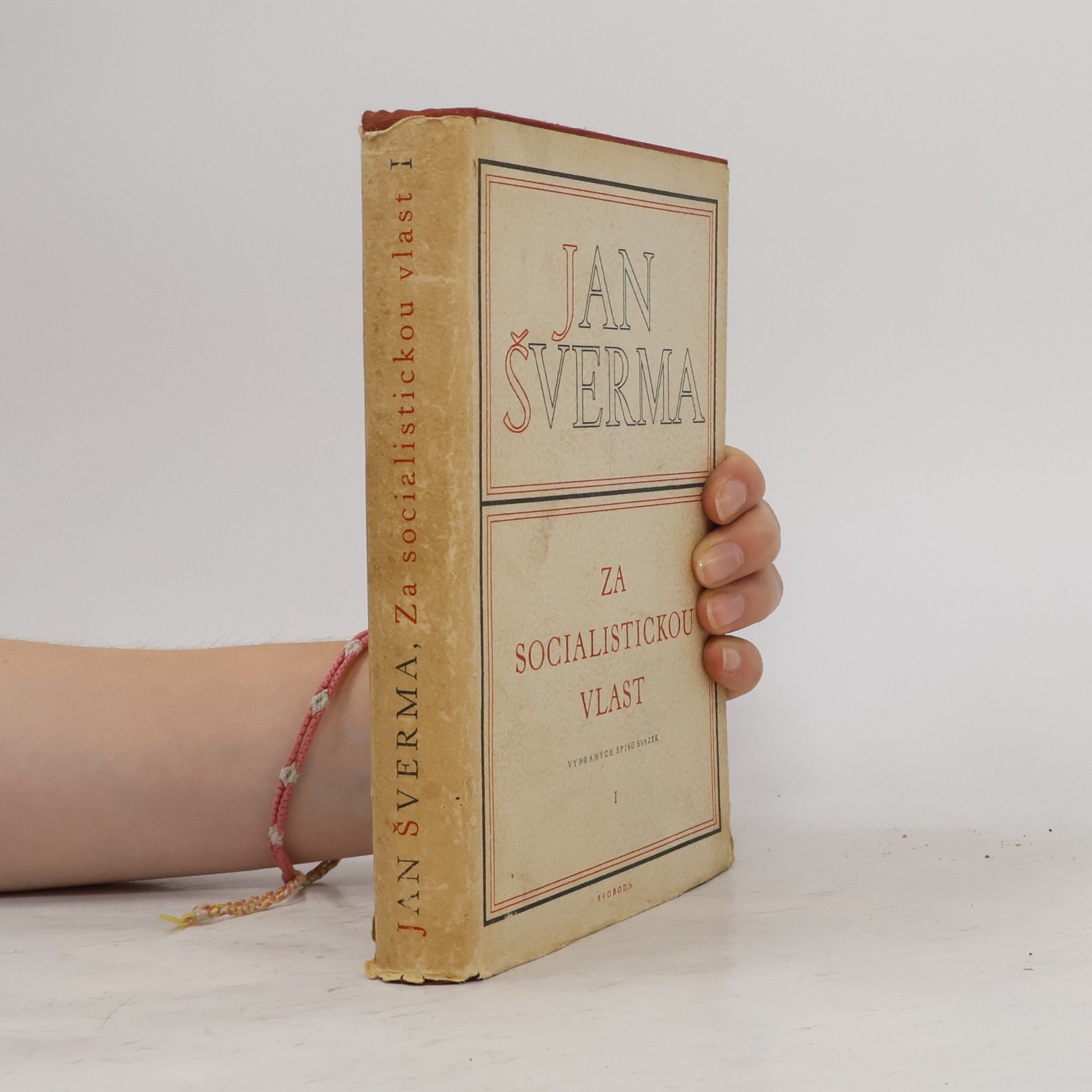Šverma Jan Za socialistickou vlast