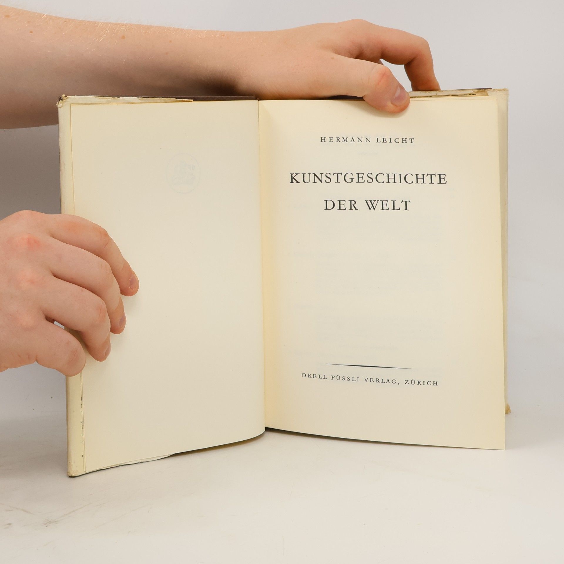 Hermann Leicht Kunstgeschichte der Welt