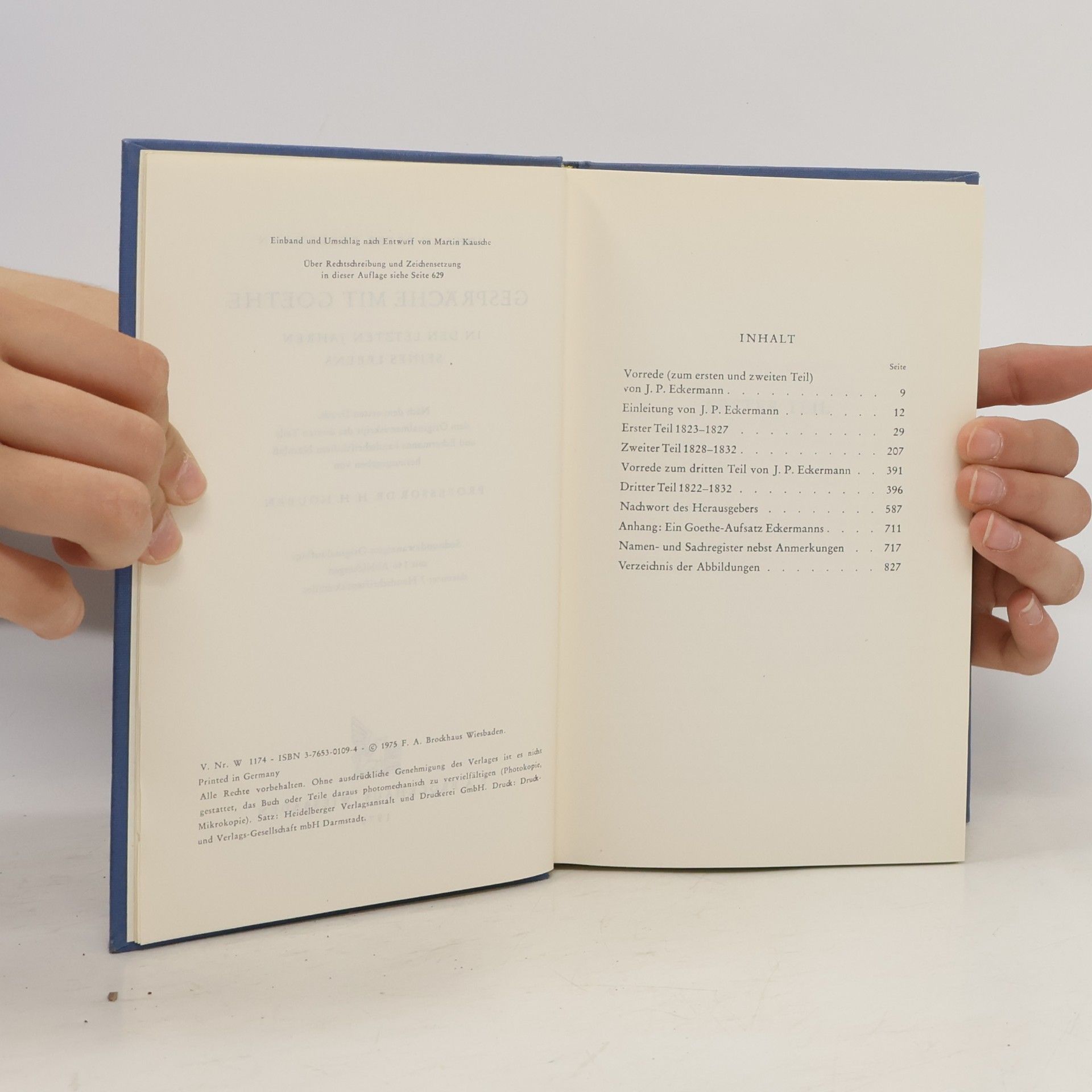 Johann Peter Eckermann Gespräche mit Goethe in den letzten Jahren seines Lebens