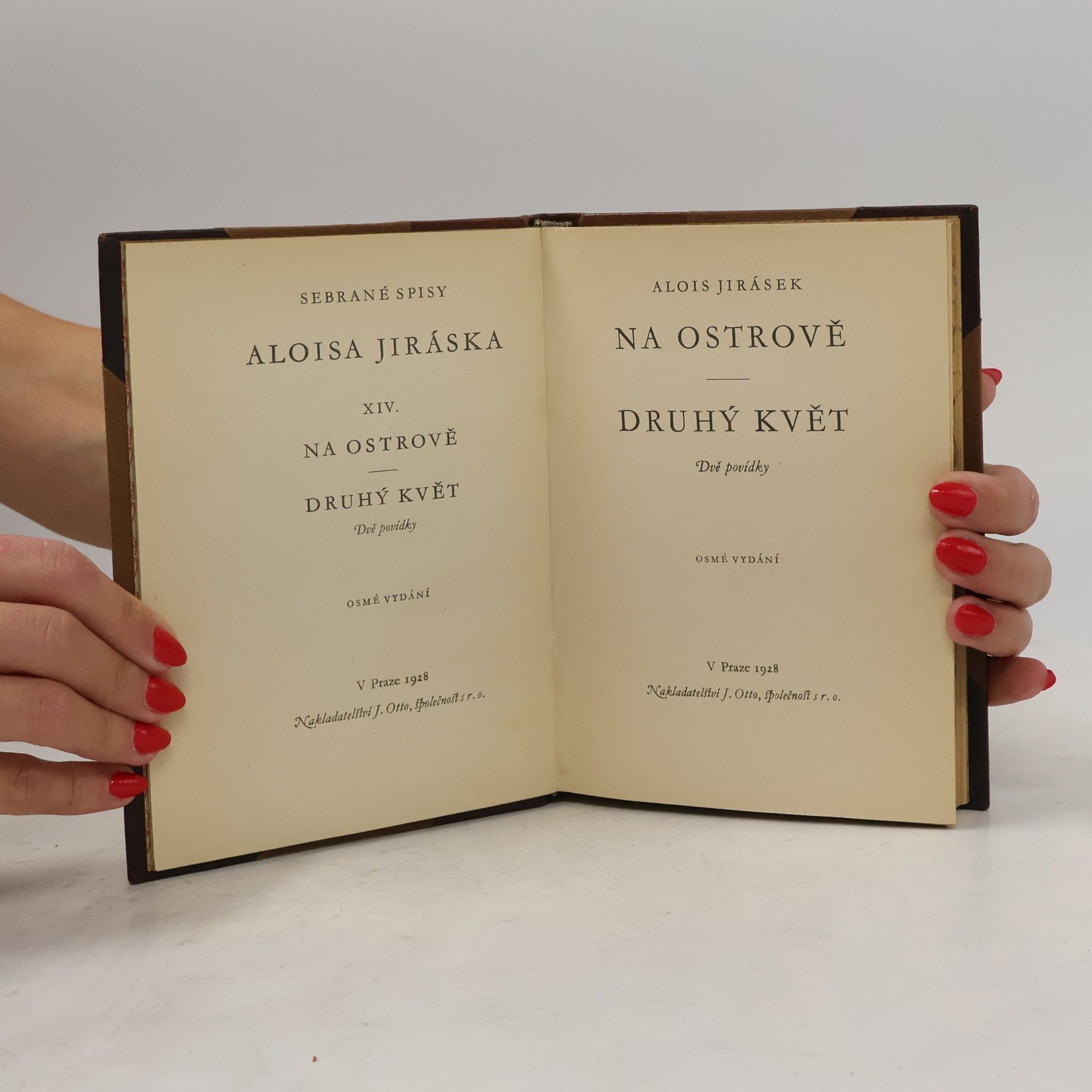 Alois Jirásek Na ostrově. Druhý květ