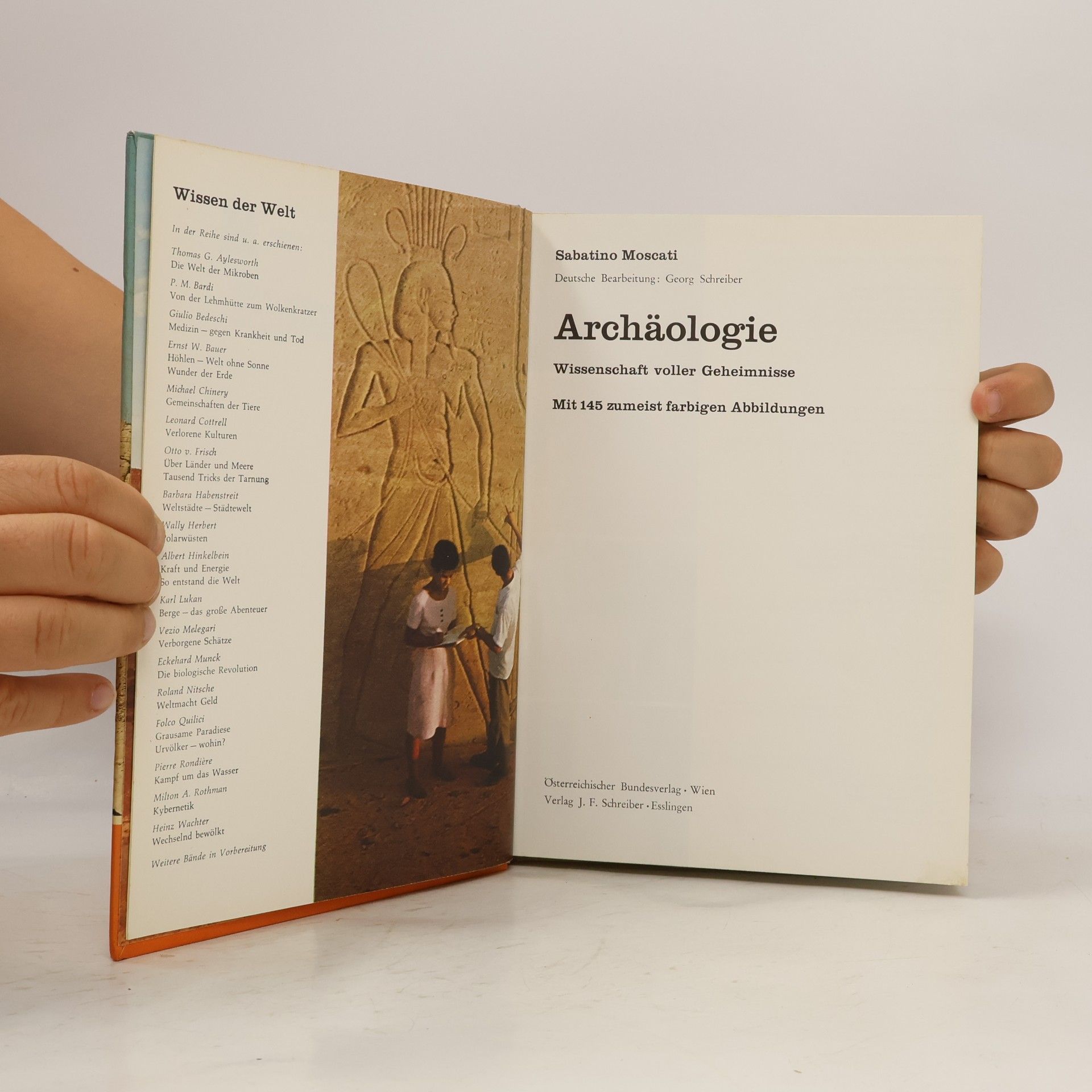 Sabatino Moscati Archäologie: Wissenschaft voller Geheimnisse
