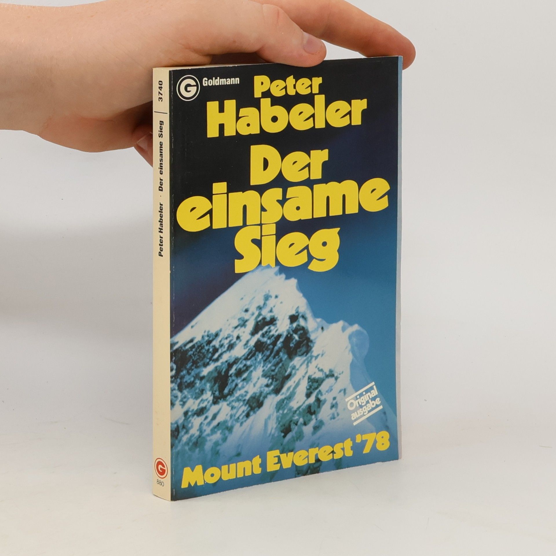 Peter Habeler Der einsame Sieg
