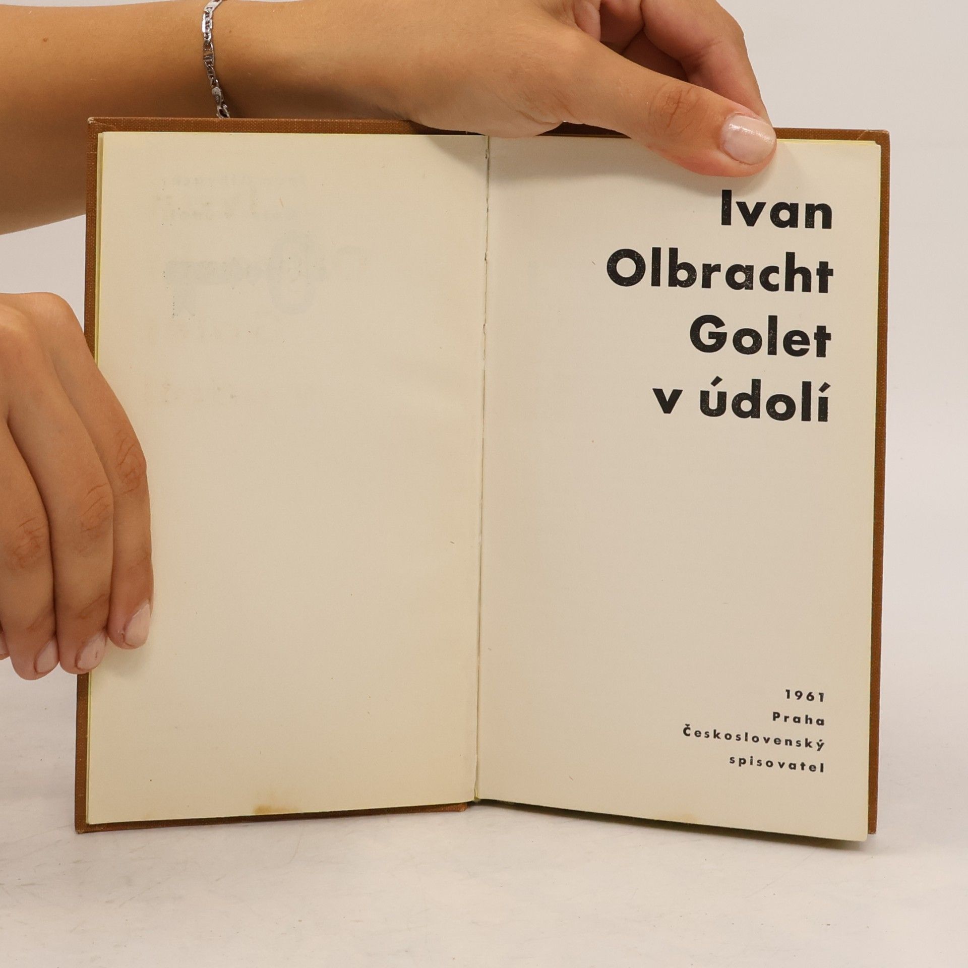 Ivan Olbracht Golet v údolí