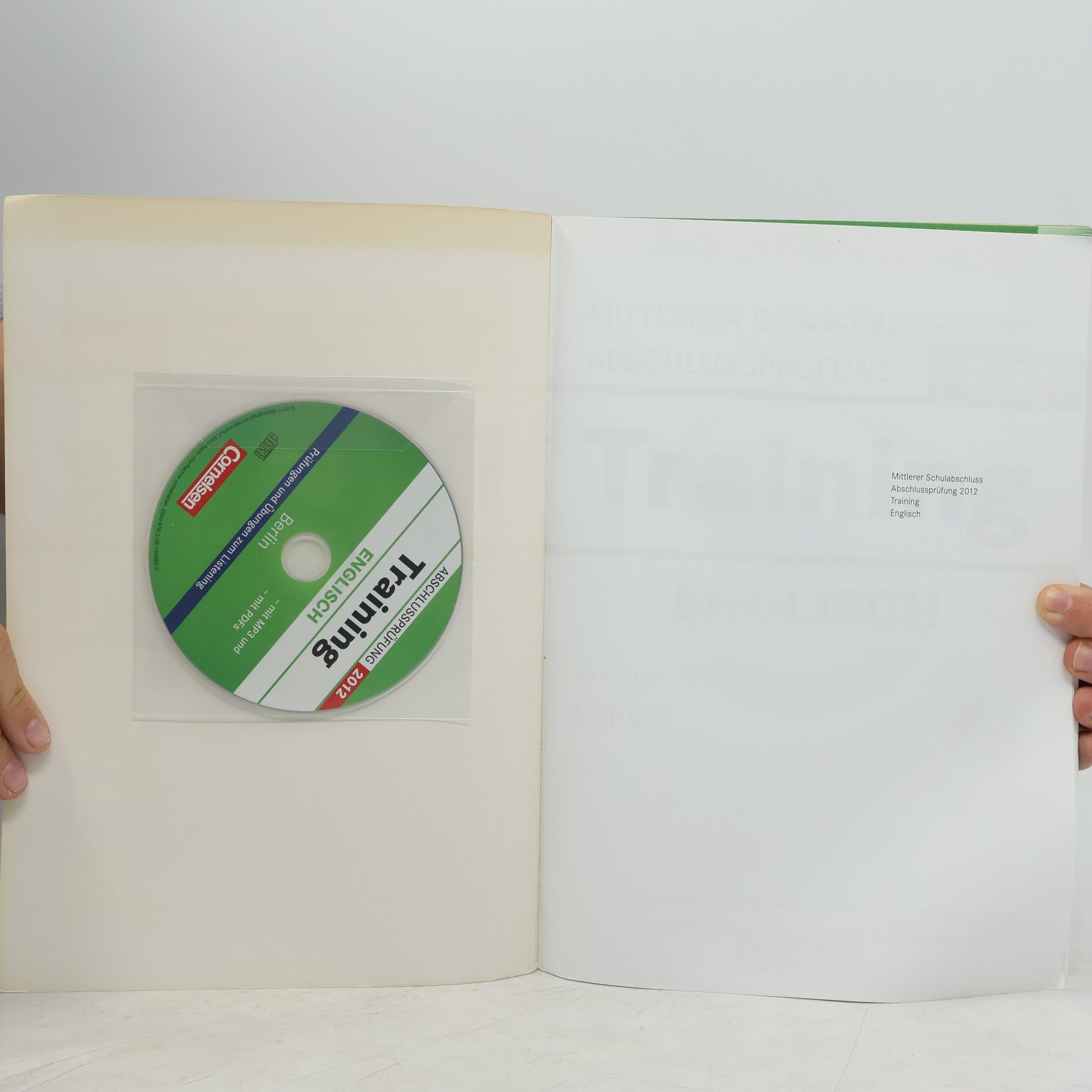 Monika Bremicker Abschlussprüfung Englisch: Training - Mittlerer Schulabschluss Berlin 2012: 10. Schuljahr - Arbeitsheft mit separatem Lösungsheft (40 S.) und CD-Extra: CD-ROM und CD auf einem Datenträger