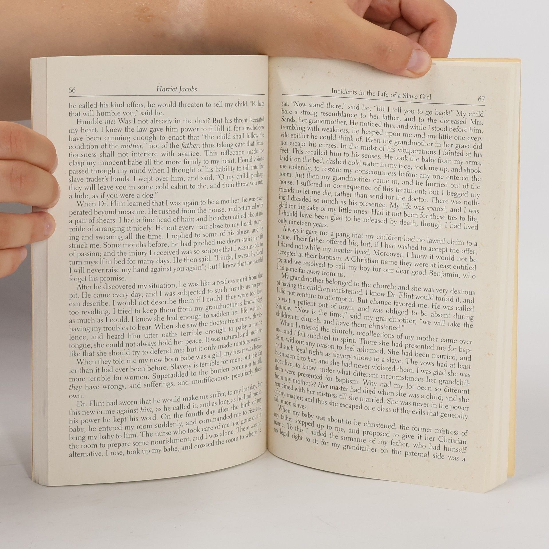 Harriet A. Jacobs Incidents in the Life of a Slave Girl