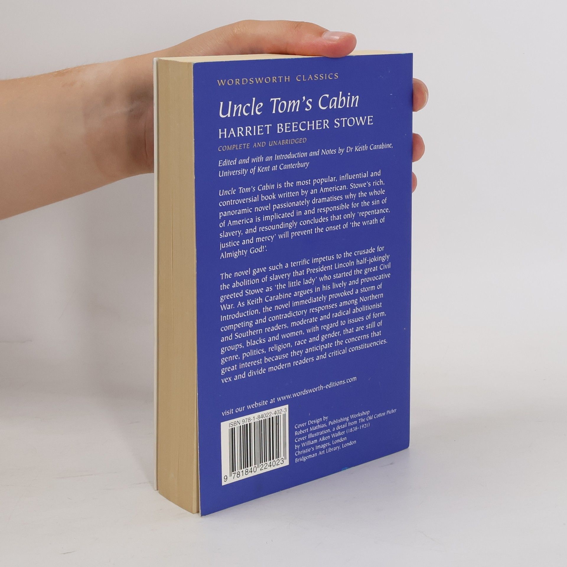 Harriet Beecher Stowe Uncle Tom's Cabin