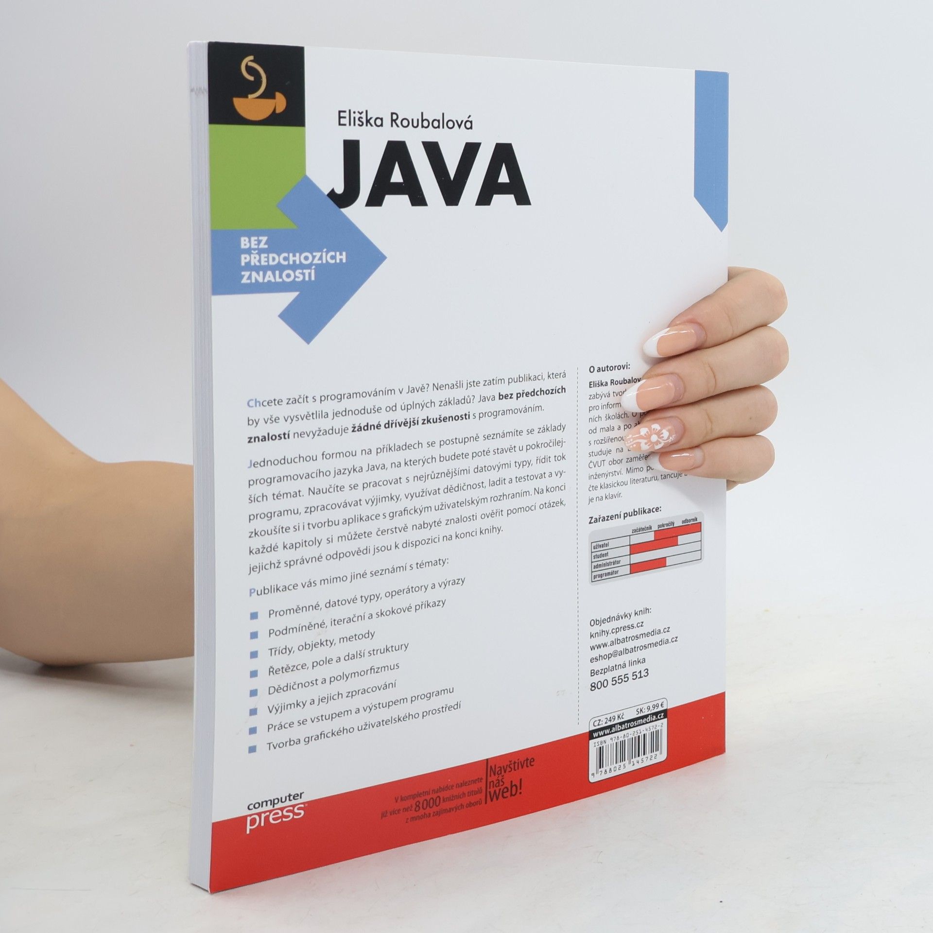 Eliška Roubalová Java bez předchozích znalostí