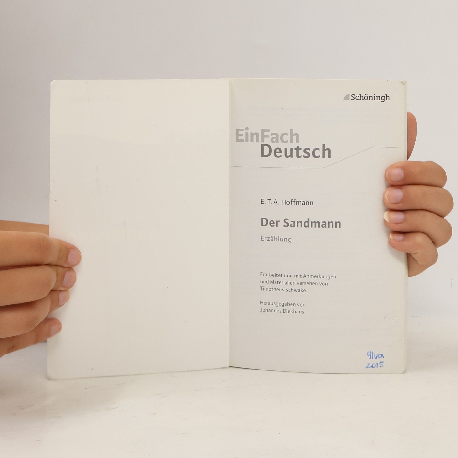 E. T. A. Hoffmann EinFach Deutsch: Der Sandmann