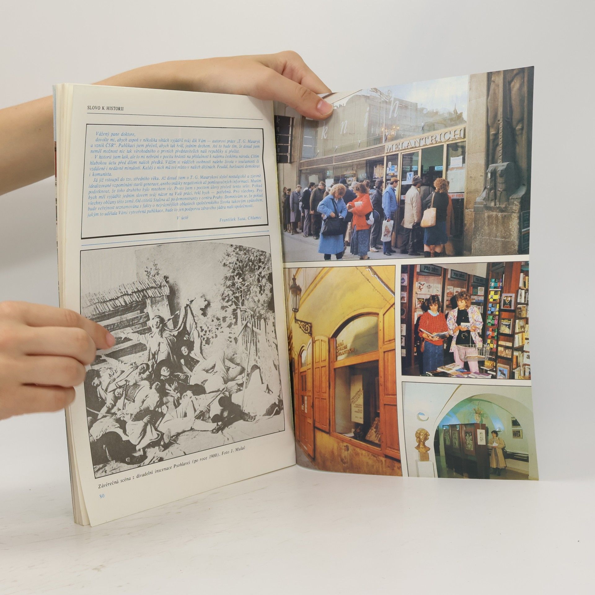Various authors Slovo k historii. Z naší minulosti vážně i nevážně.