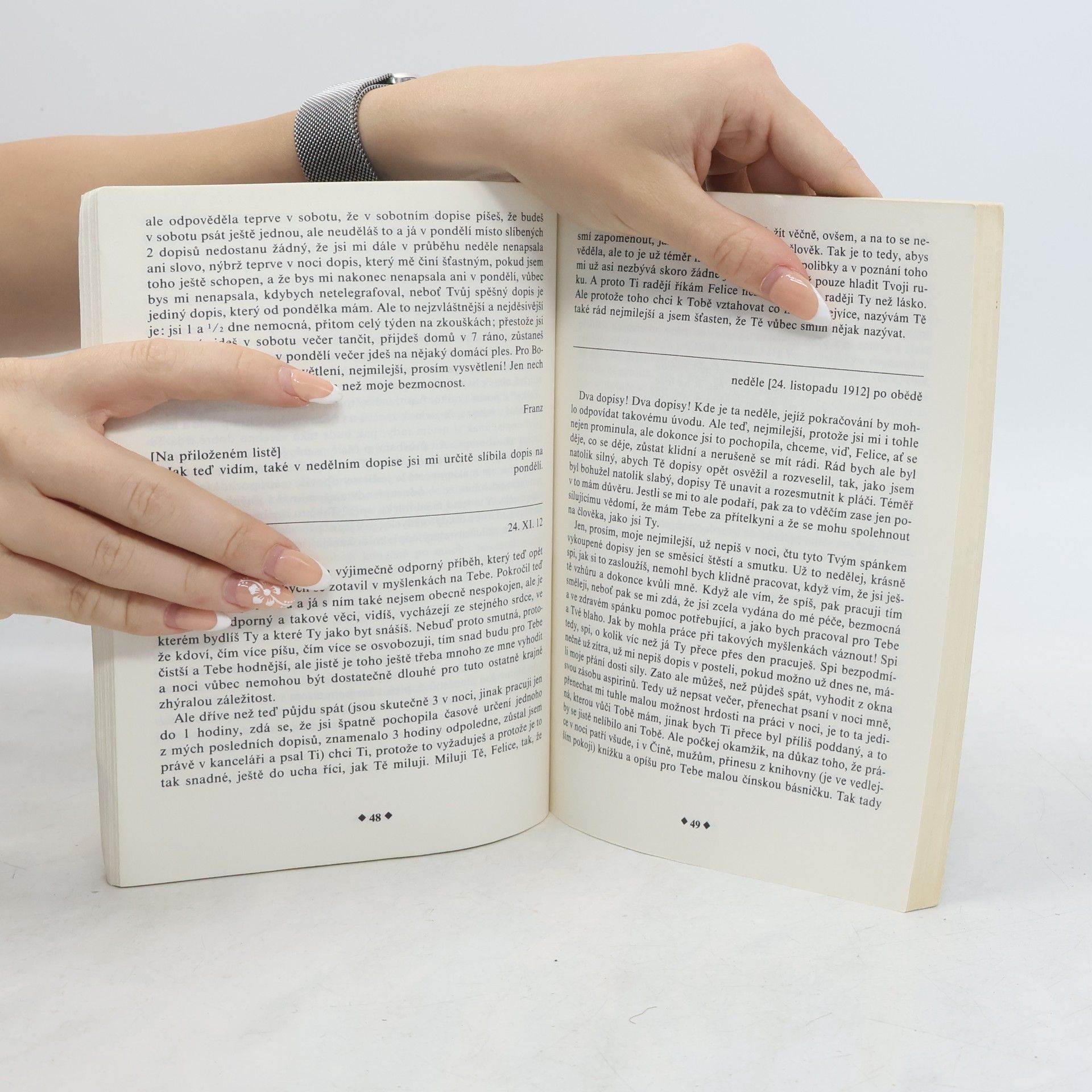 Franz Kafka Dopisy Felici: Výběr z listů