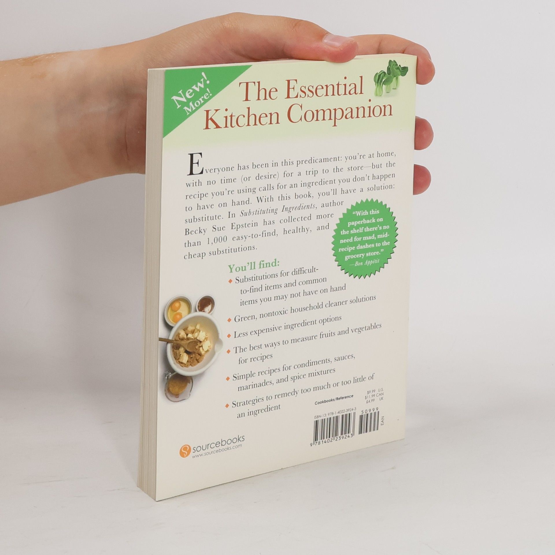 Becky S. Epstein Substituting Ingredients
