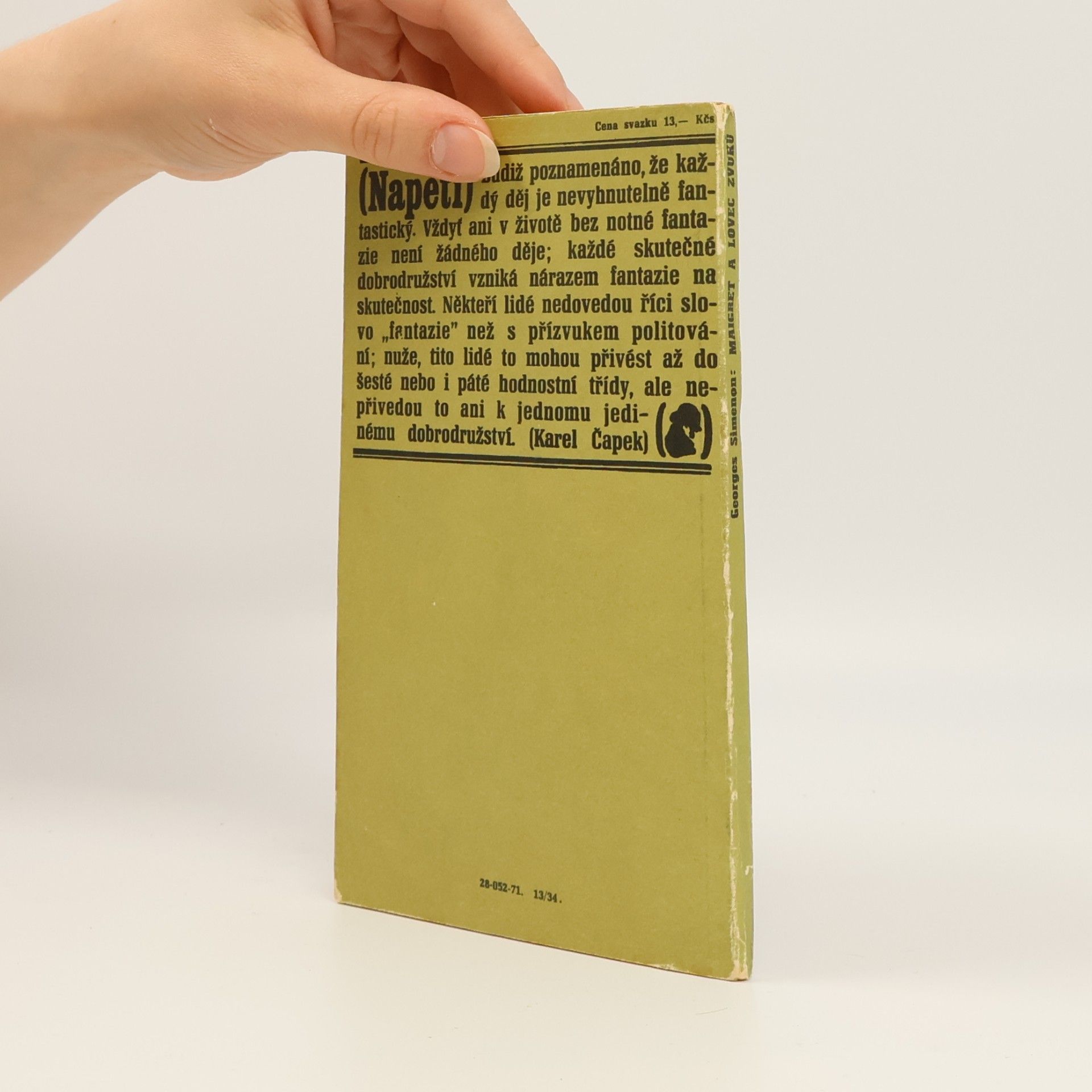 Georges Simenon Maigret a lovec zvuků