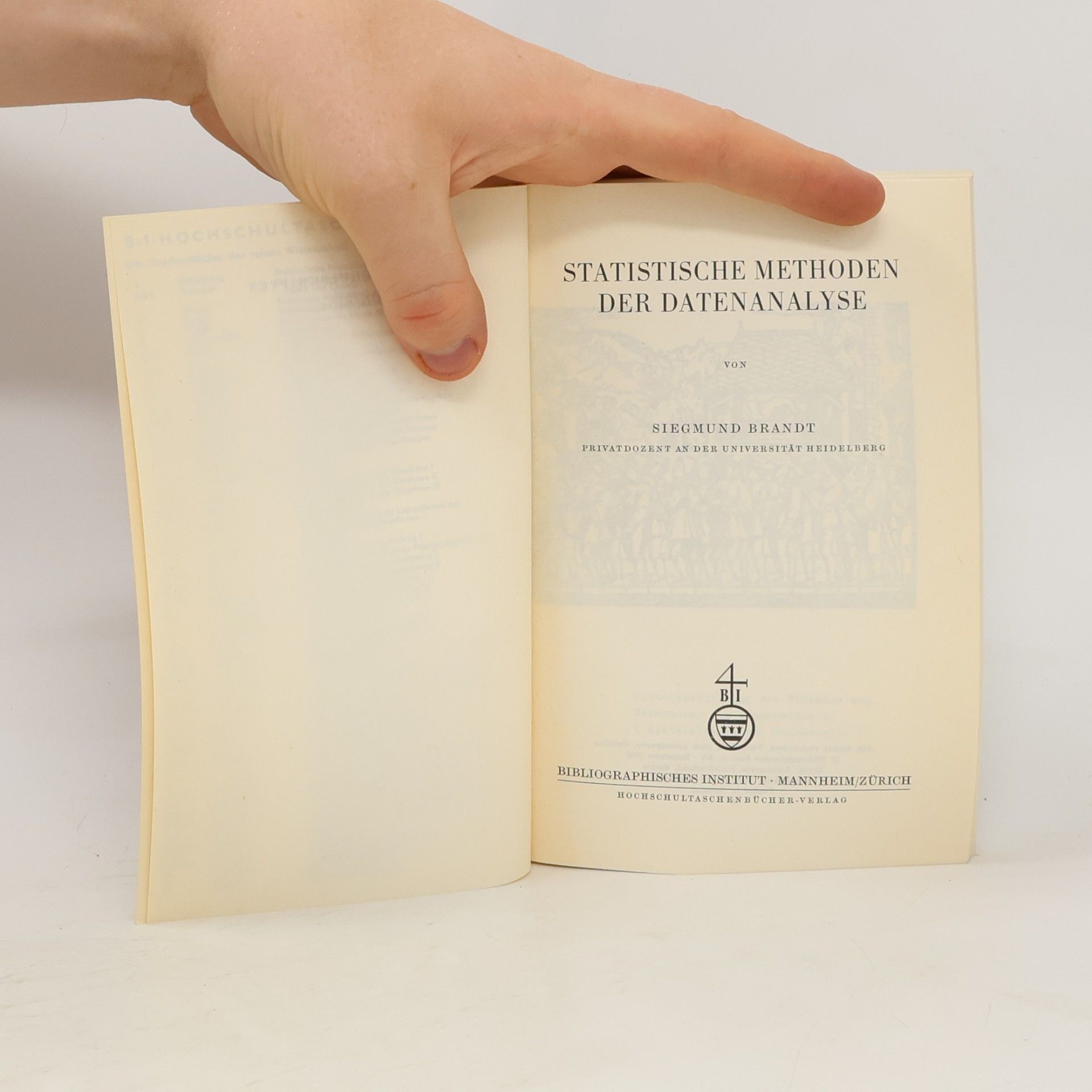 Siegmund Brandt Statistische Methoden der Datenanalyse