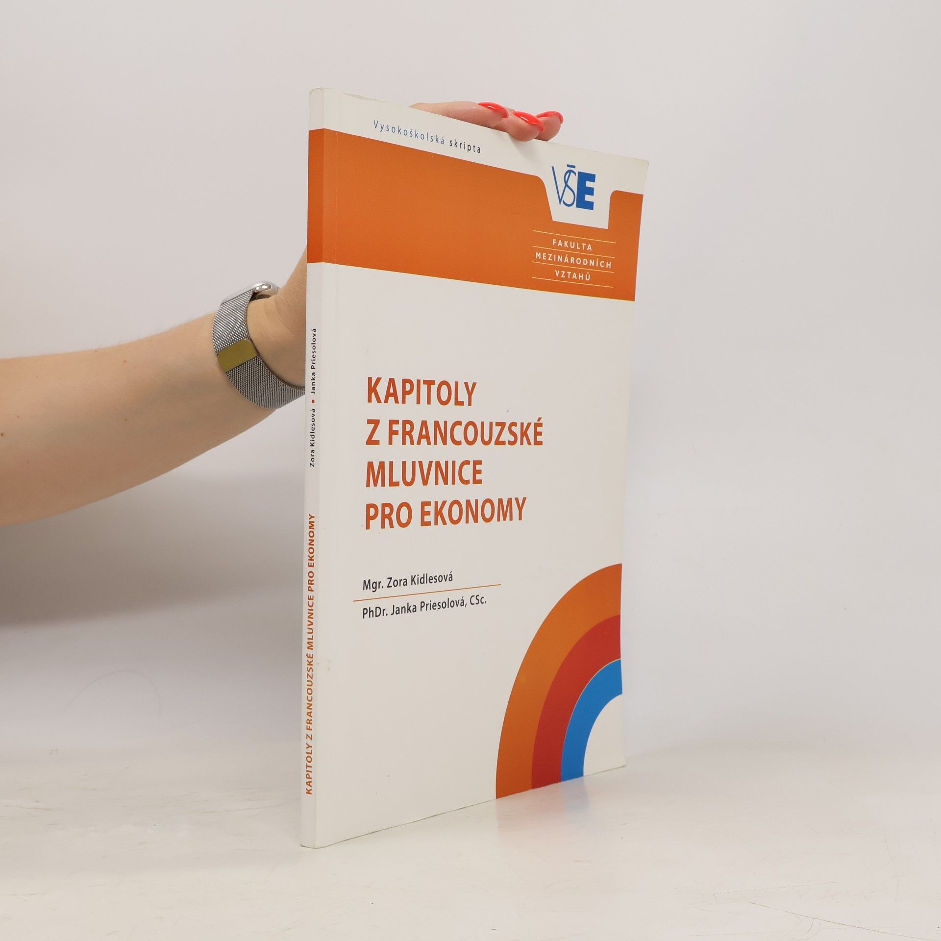 Zora Kidlesová Kapitoly z francouzské mluvnice pro ekonomy