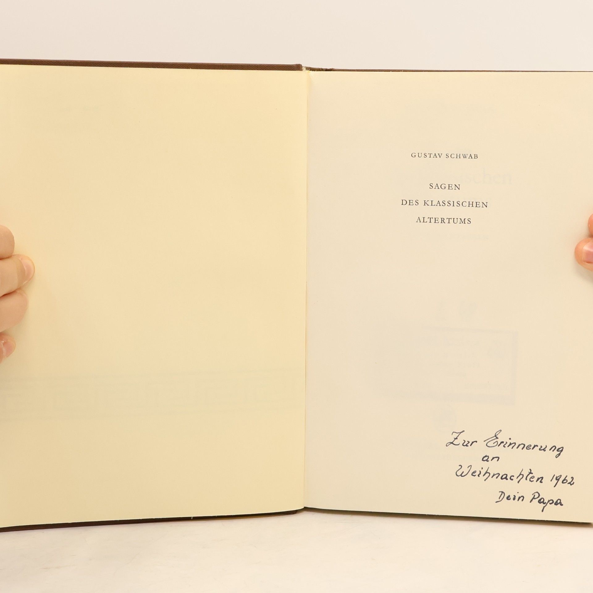 Gustav Schwab Sagen des klassischen Altertums
